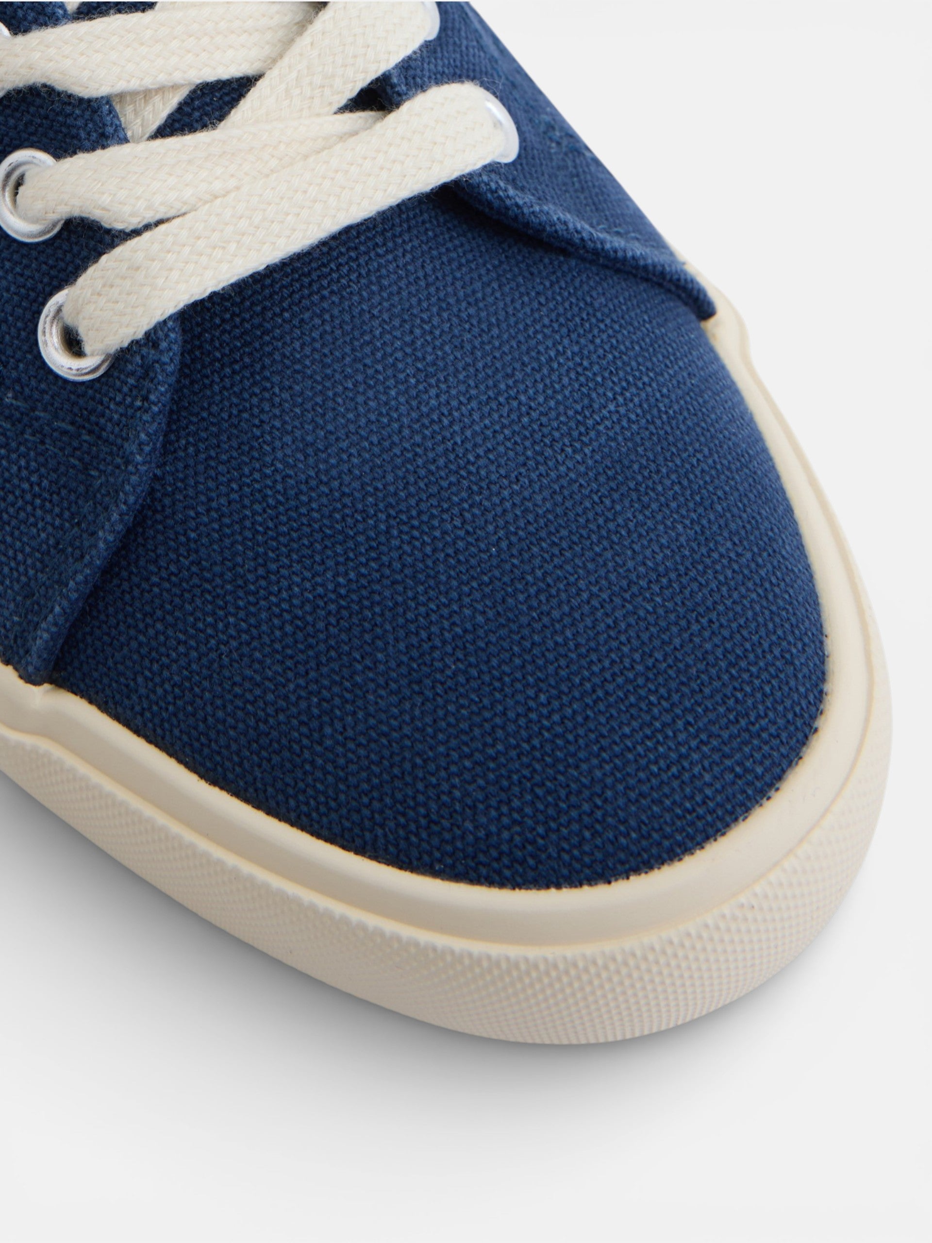 Baskets classiques en toile bleu marine