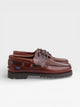 Classic light brown boat shoe