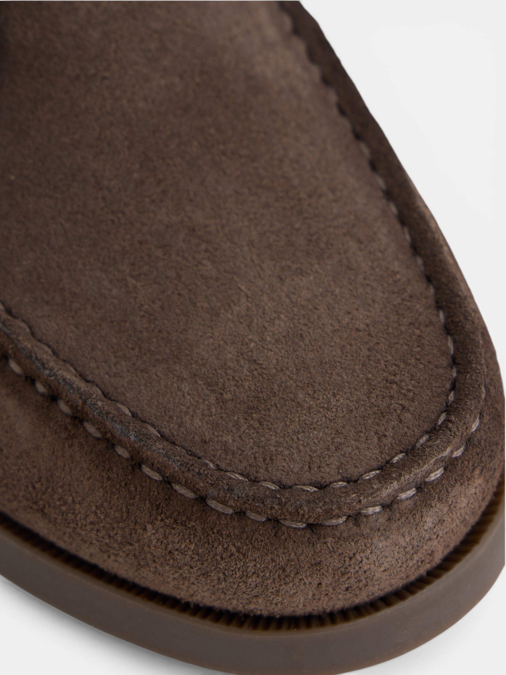 Brown sport boat shoe