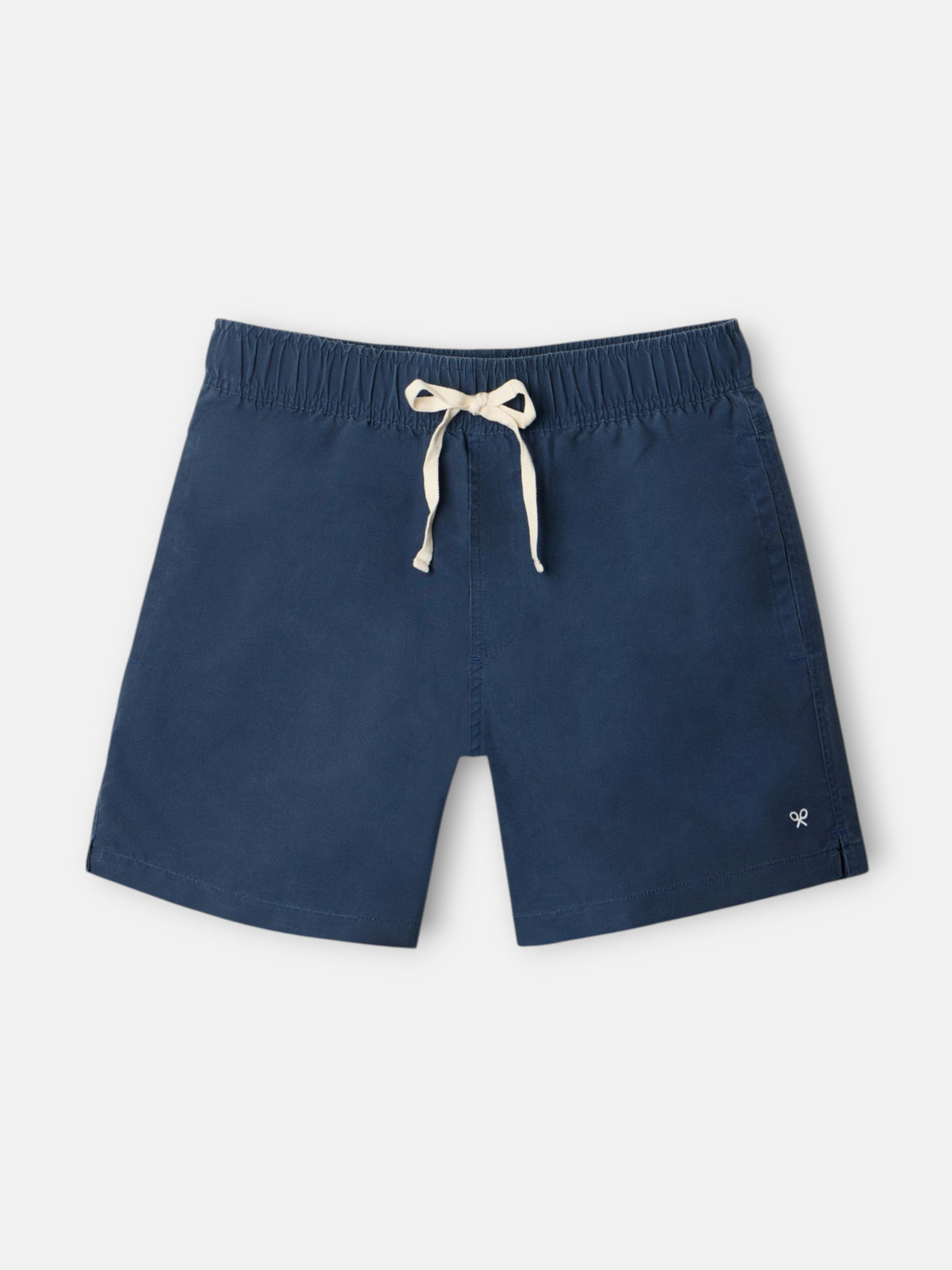Maillot de bain uni bleu marine