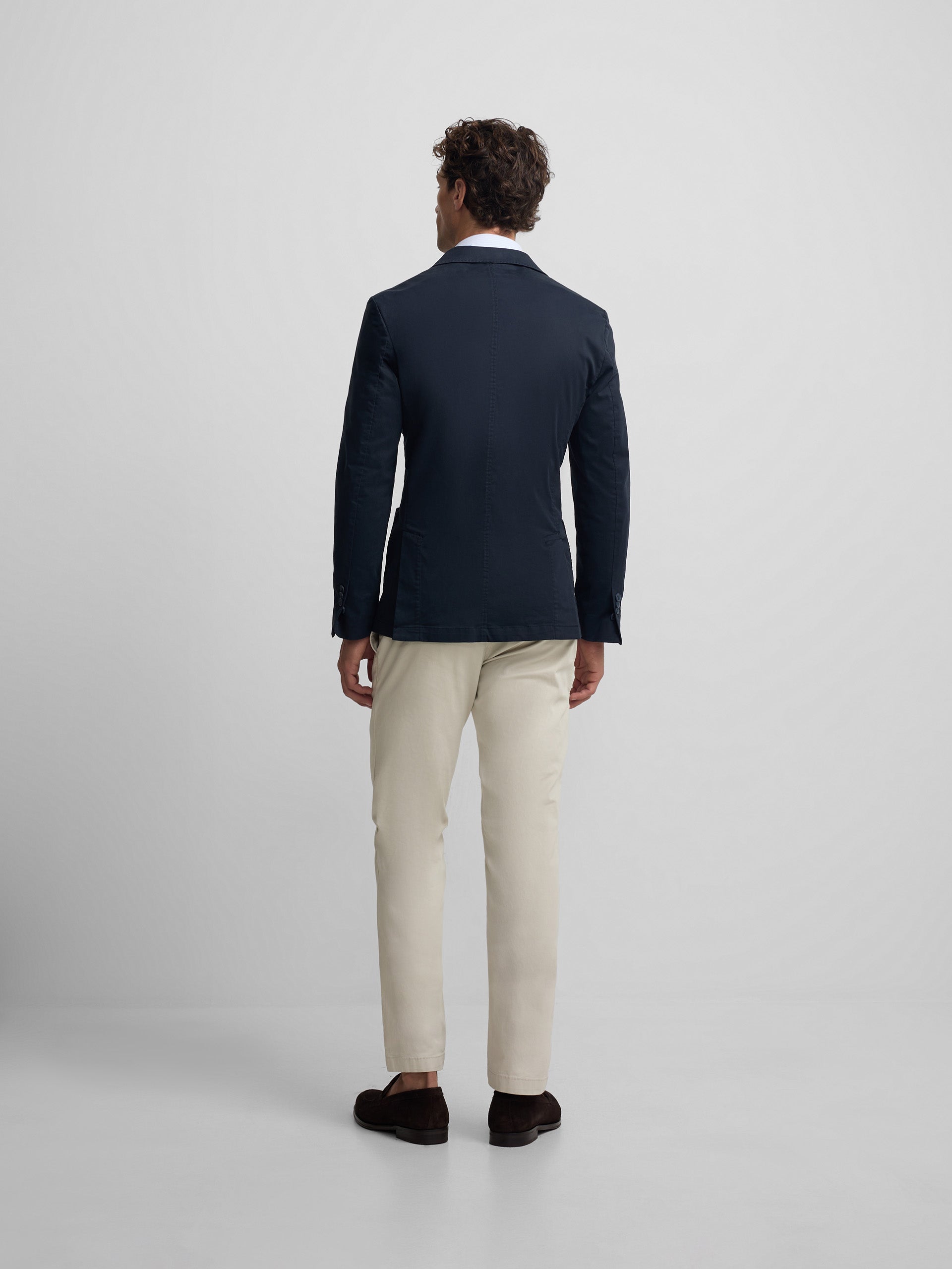 Blazer décontracté bleu marine