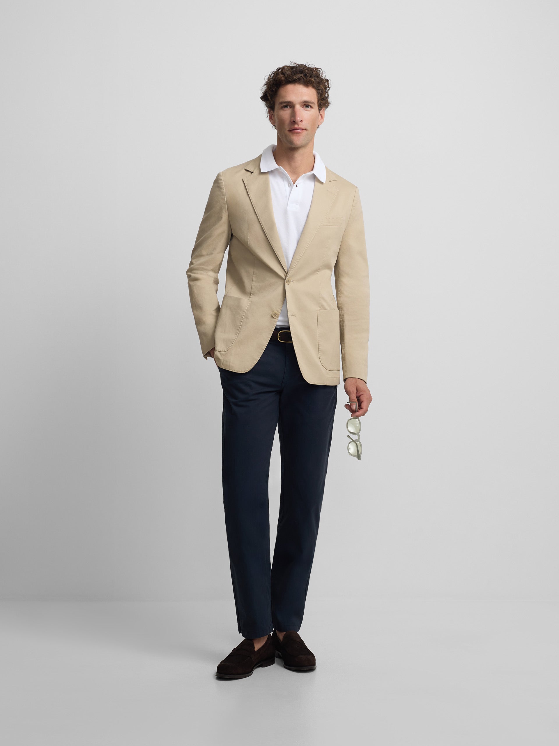 Blazer décontracté beige