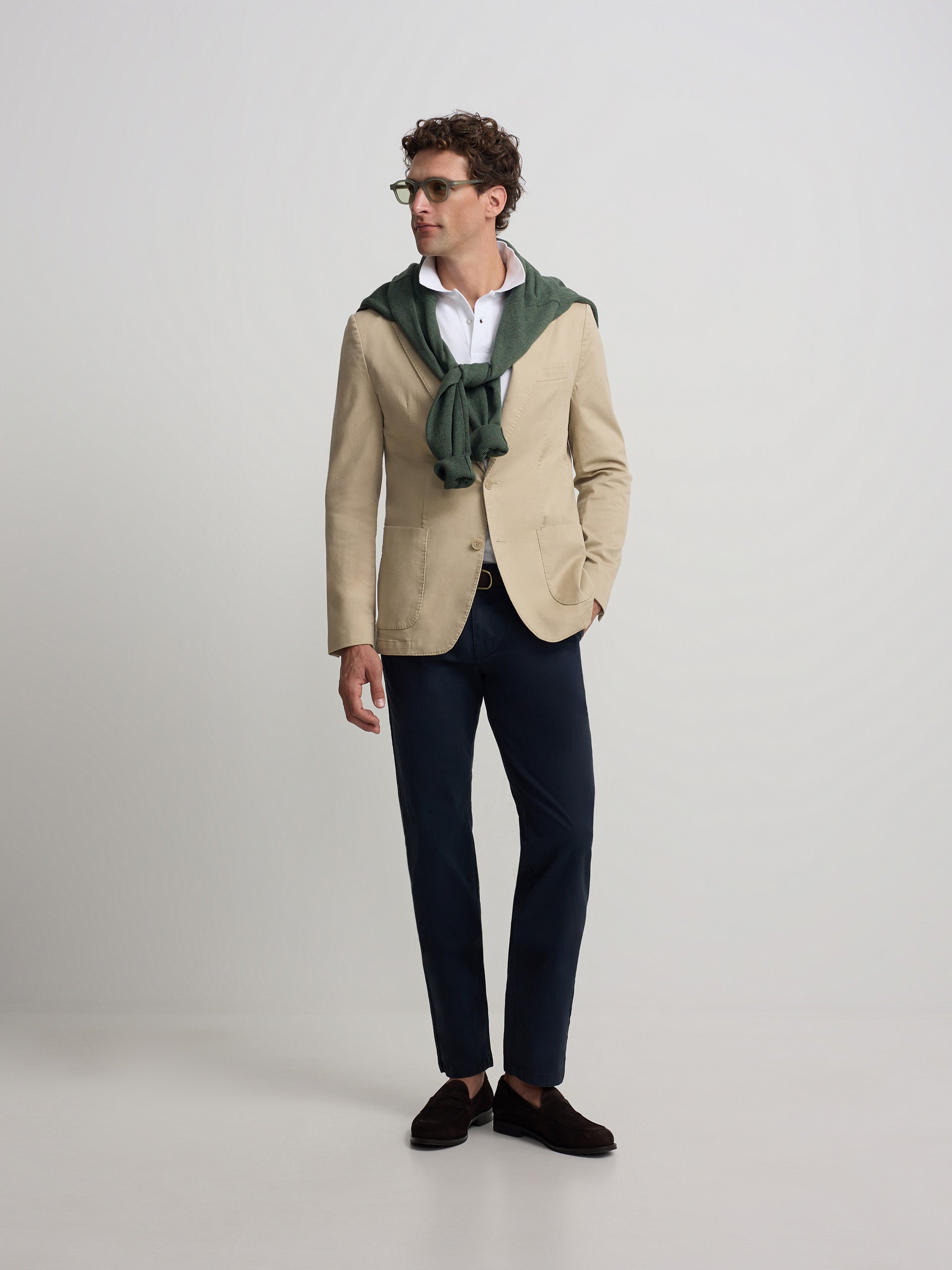 Blazer décontracté beige