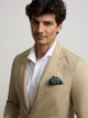 Beige casual blazer