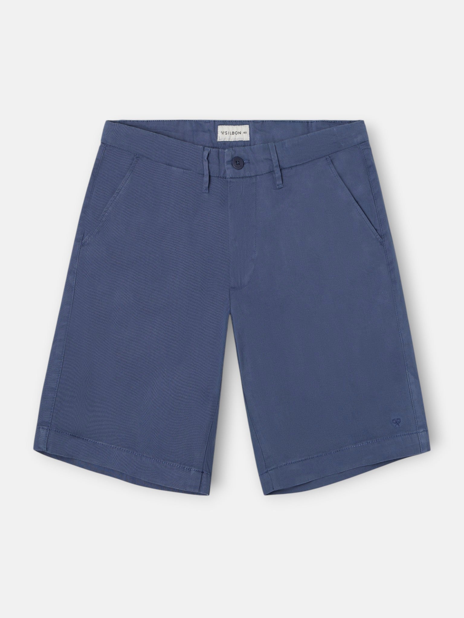 Bermuda unie style bleu indigo
