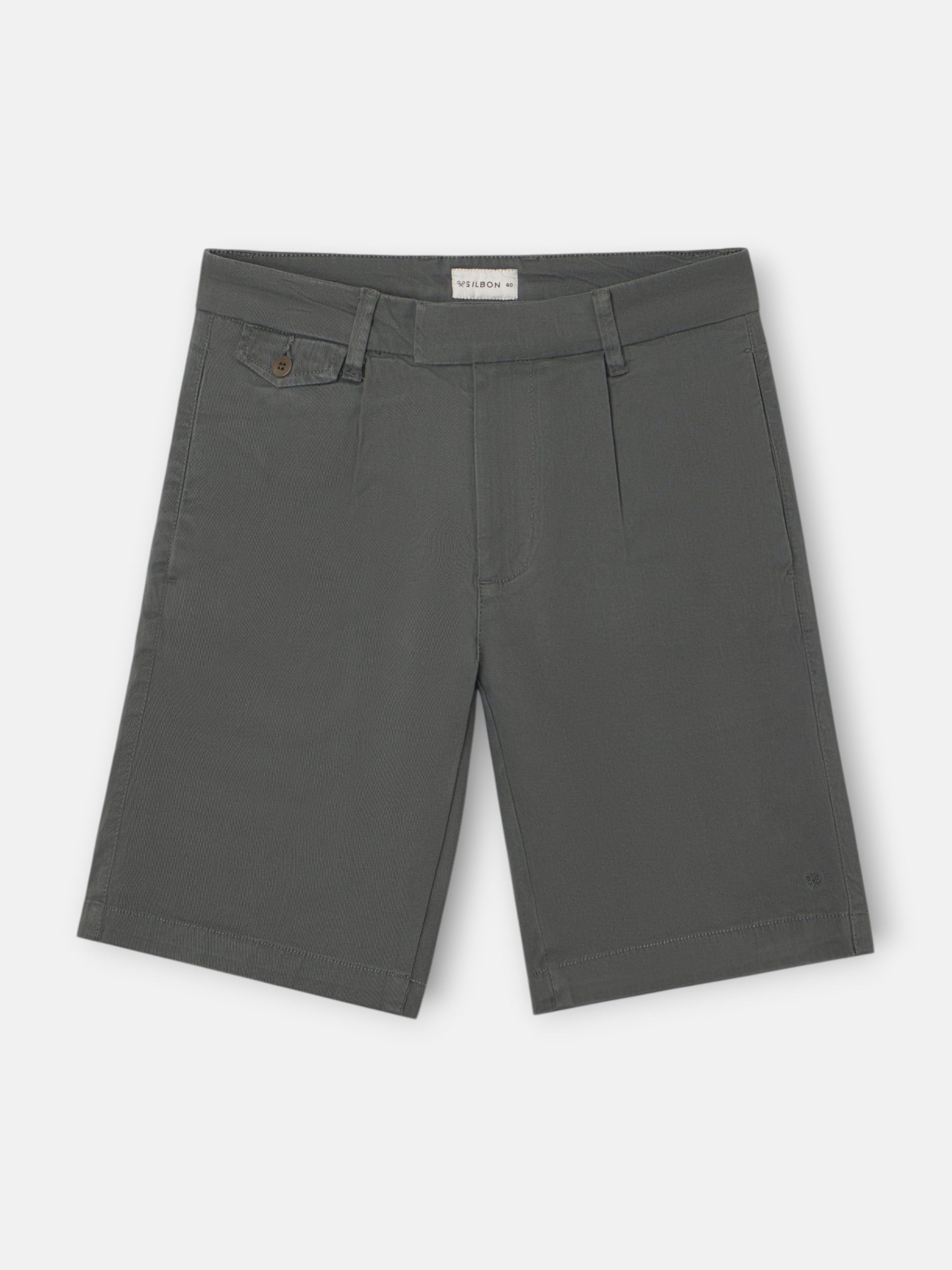 Bermuda classique pince verte