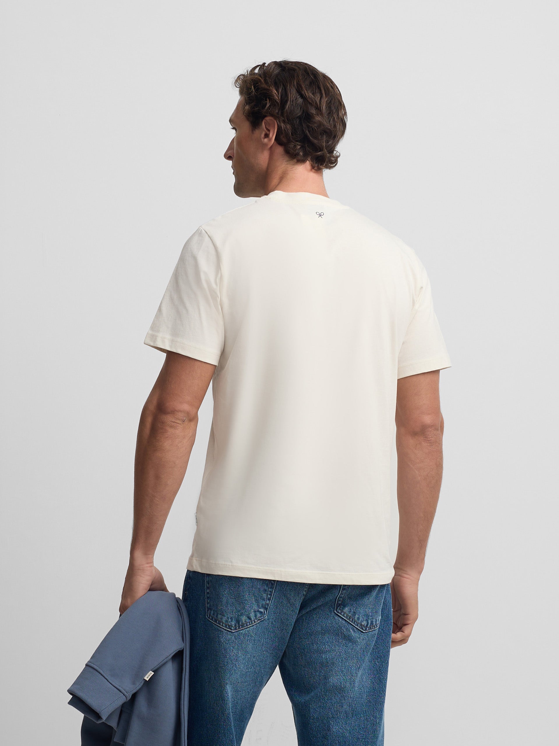 Silbon vintage cream t-shirt