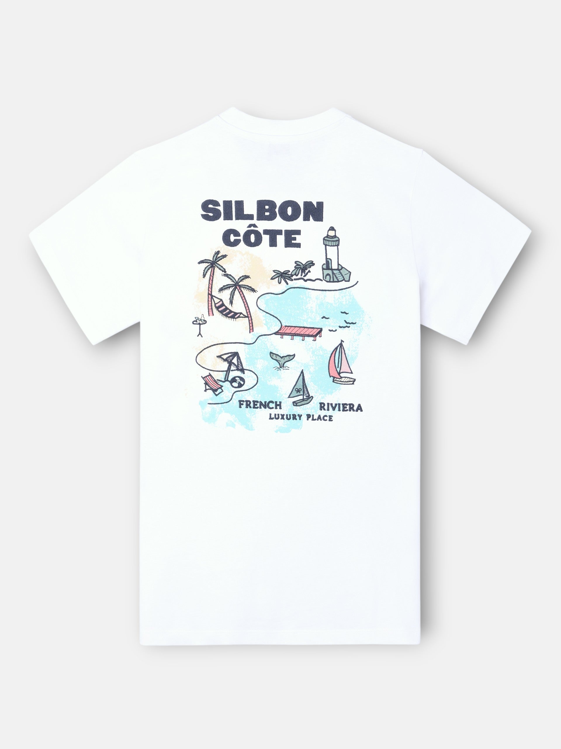 Silbon white cote t-shirt
