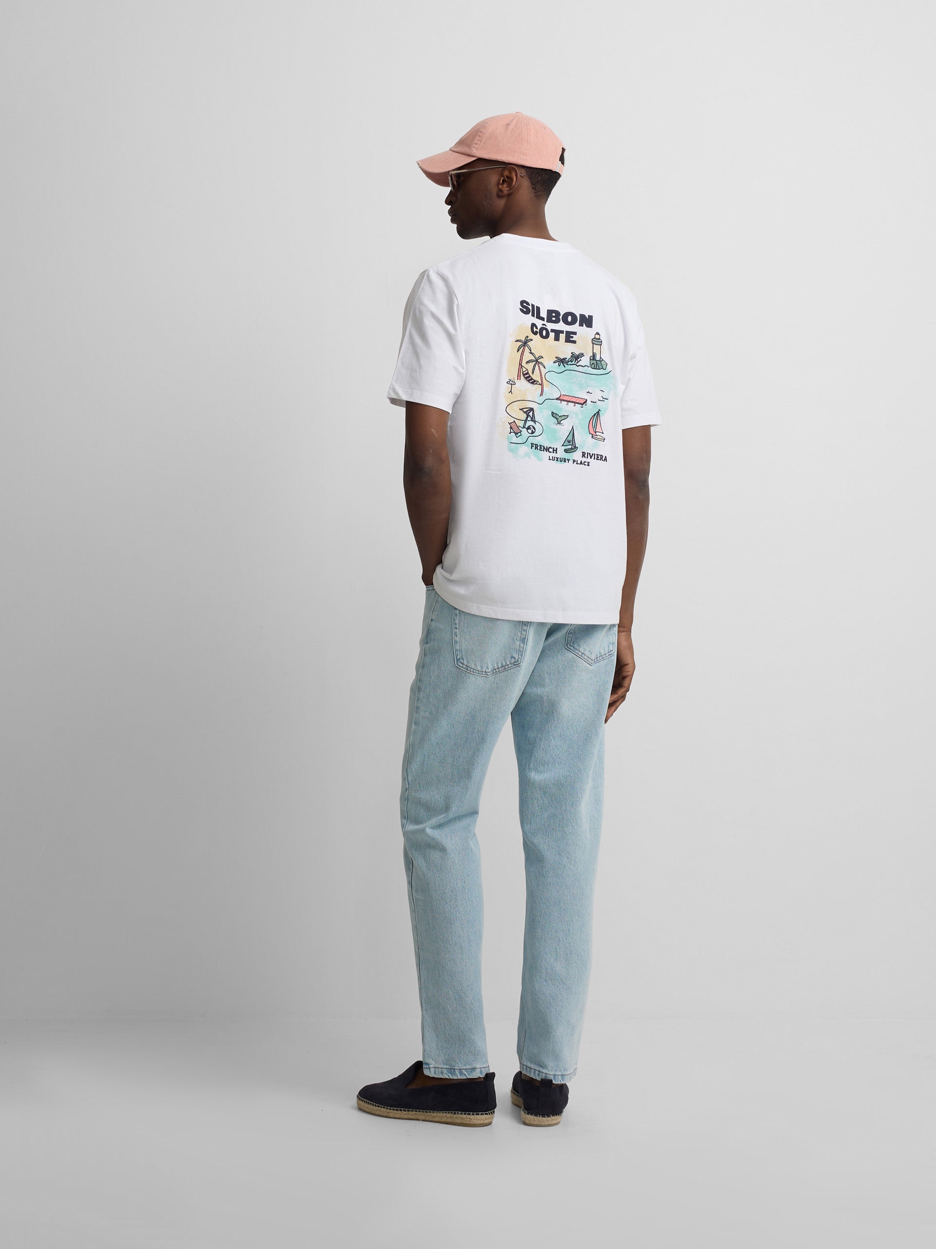 Silbon white cote t-shirt