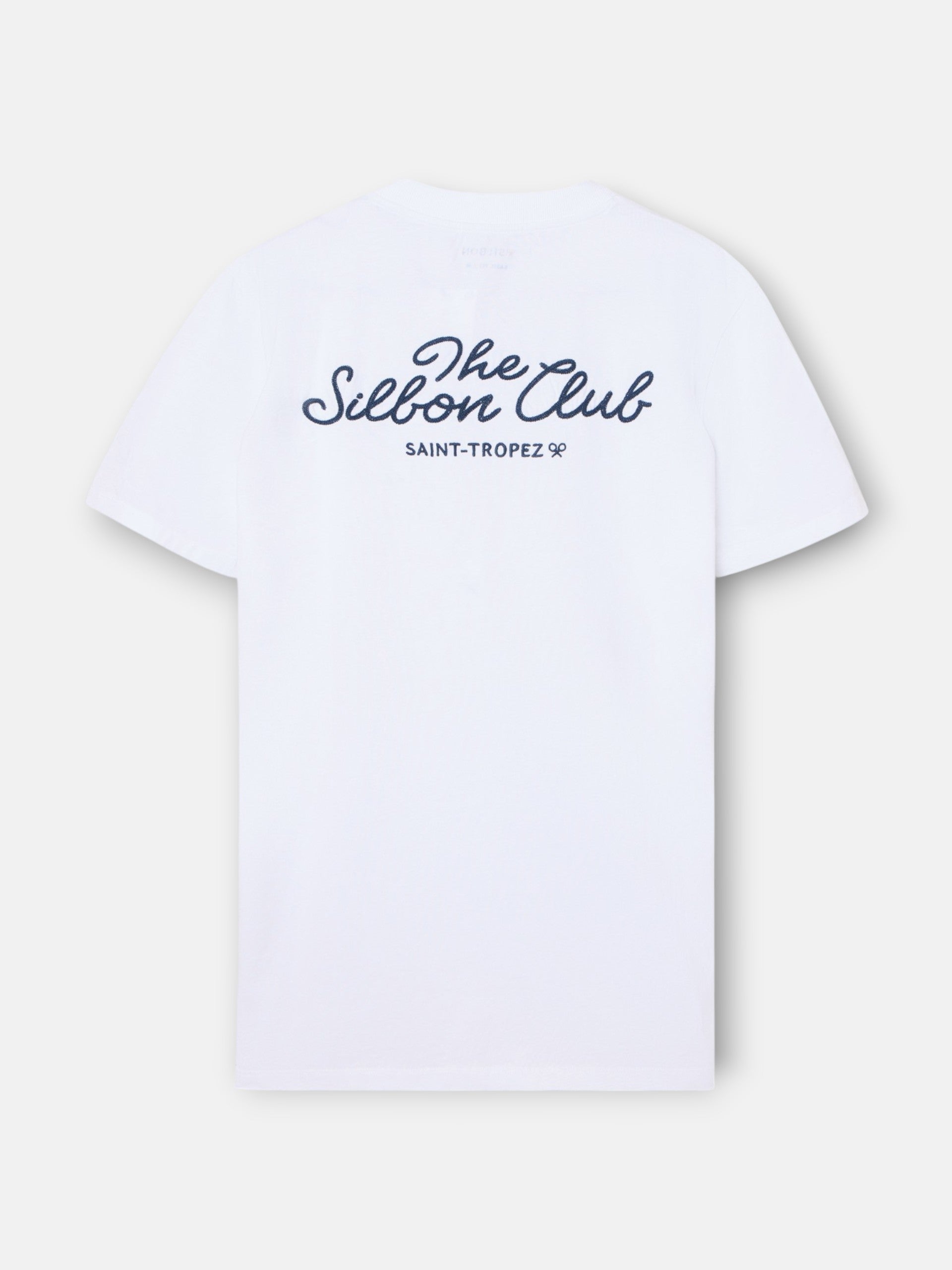 Camiseta Silbon club Saint Tropez blanco