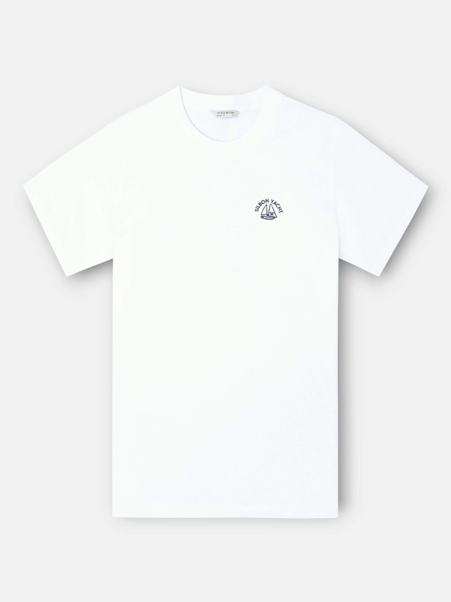 T-shirt Silbon Yacht blanche