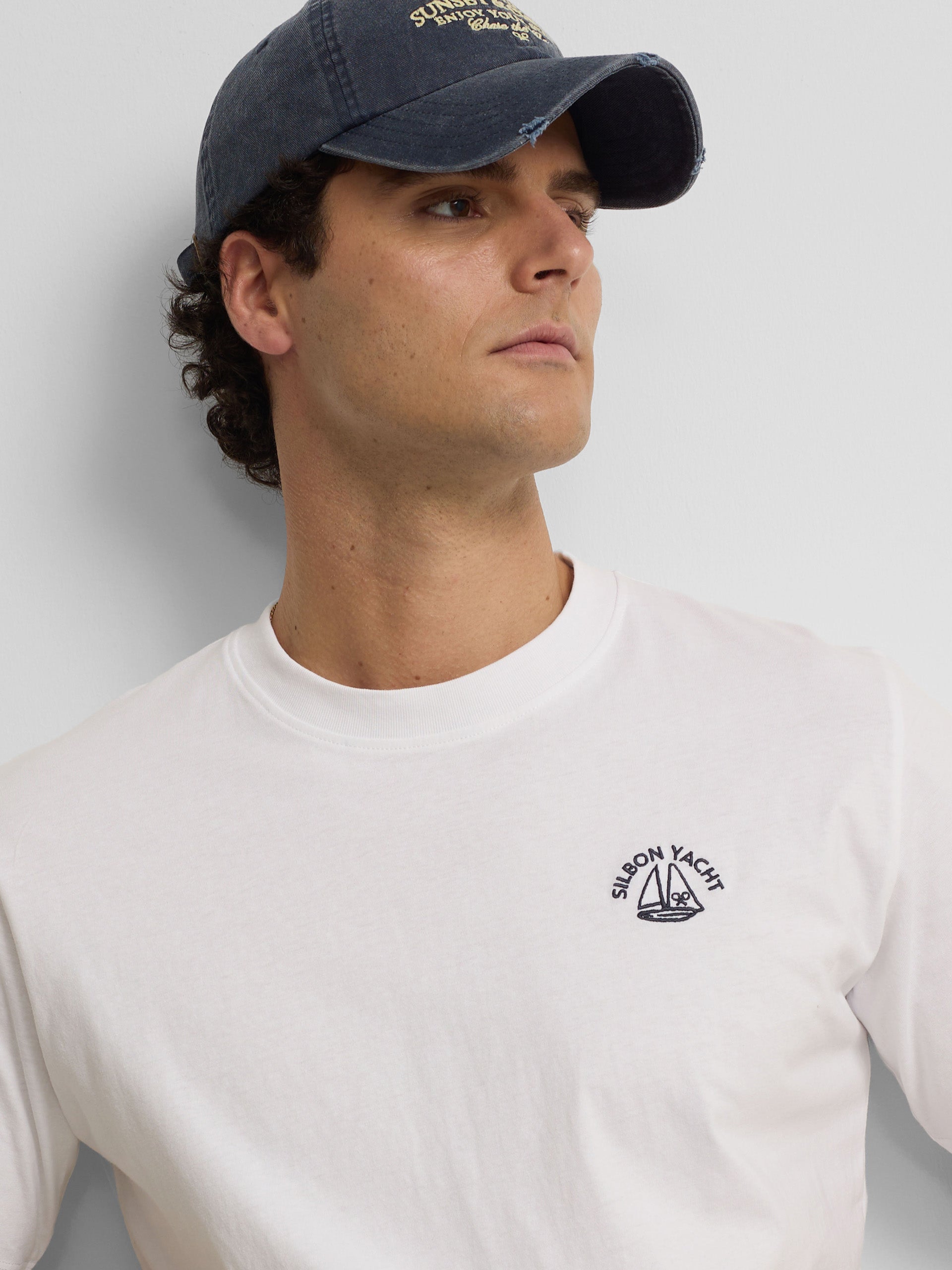Camiseta Silbon Yacht blanca