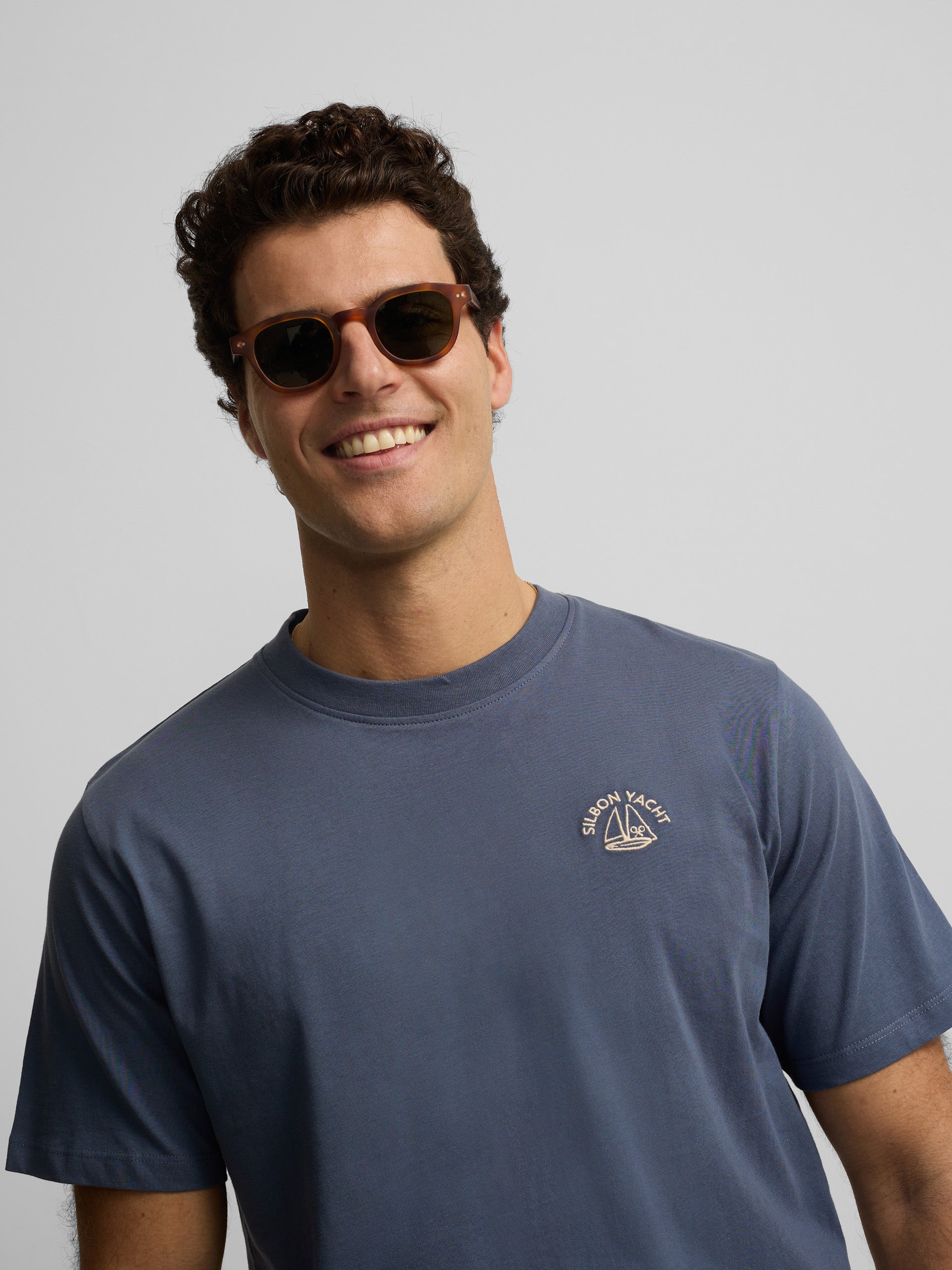 Camisola Silbon Yacht azul índigo