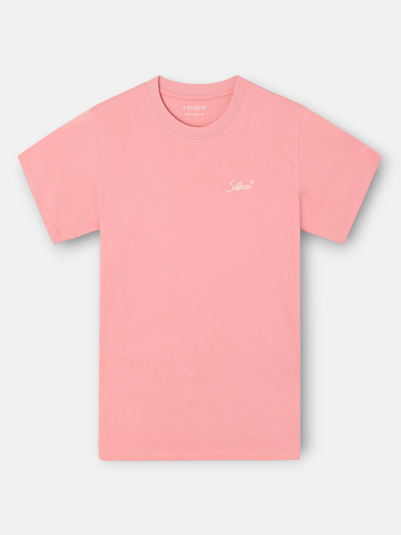T-shirt Golfe de Saint-Tropez coral