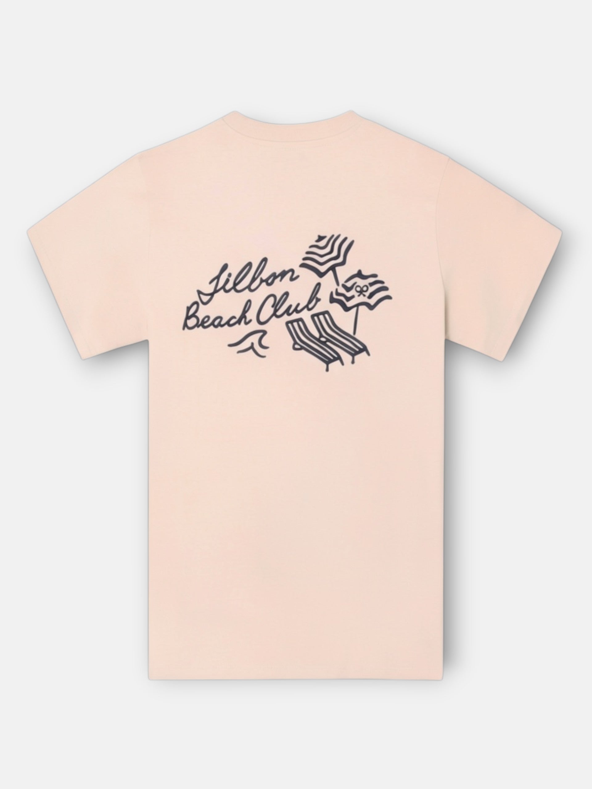 Silbon beach club pink t-shirt