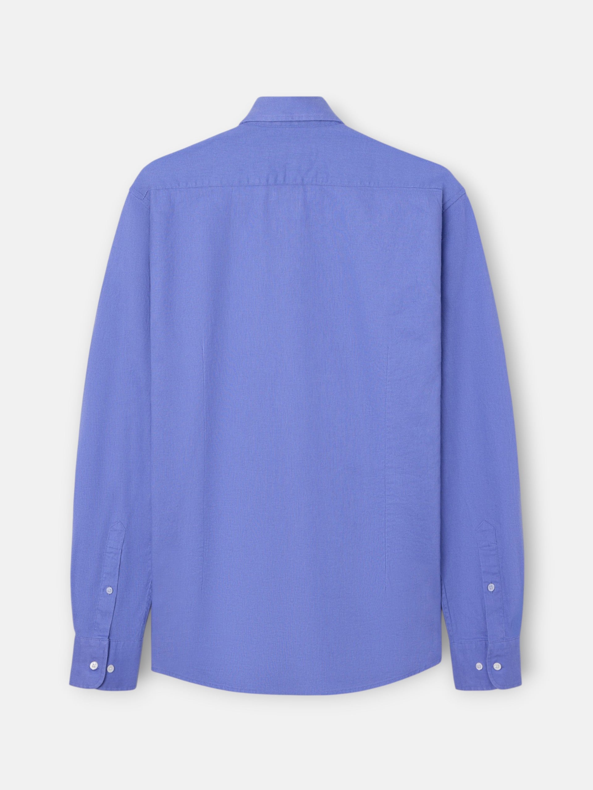 Camisa sport summer linho azul