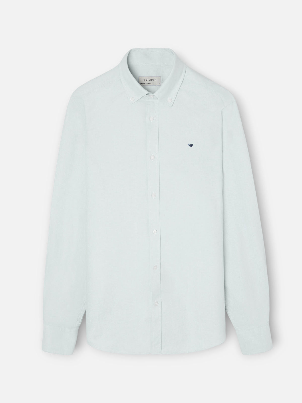 Chemise sport oxford vert clair