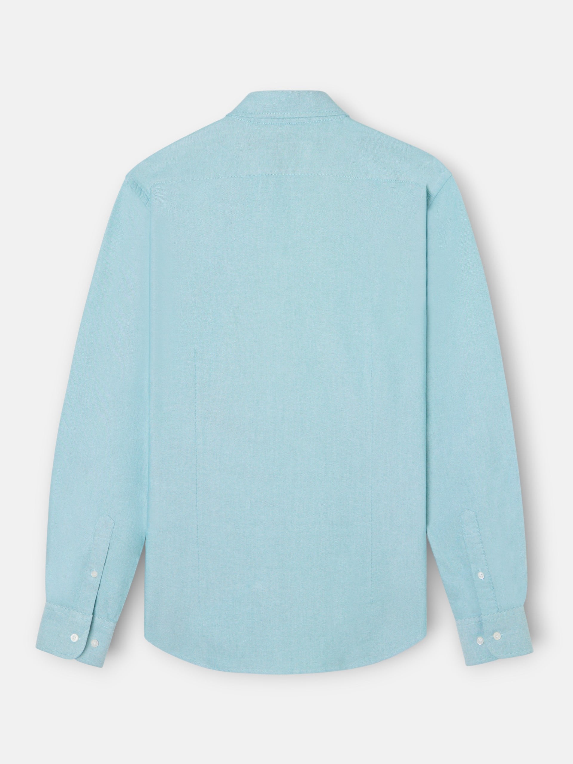 Camisa sport oxford verde médio