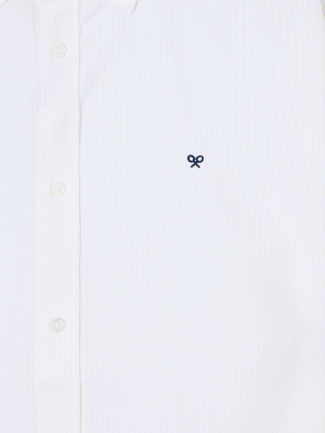 Camisa sport oxford rayas amarilla