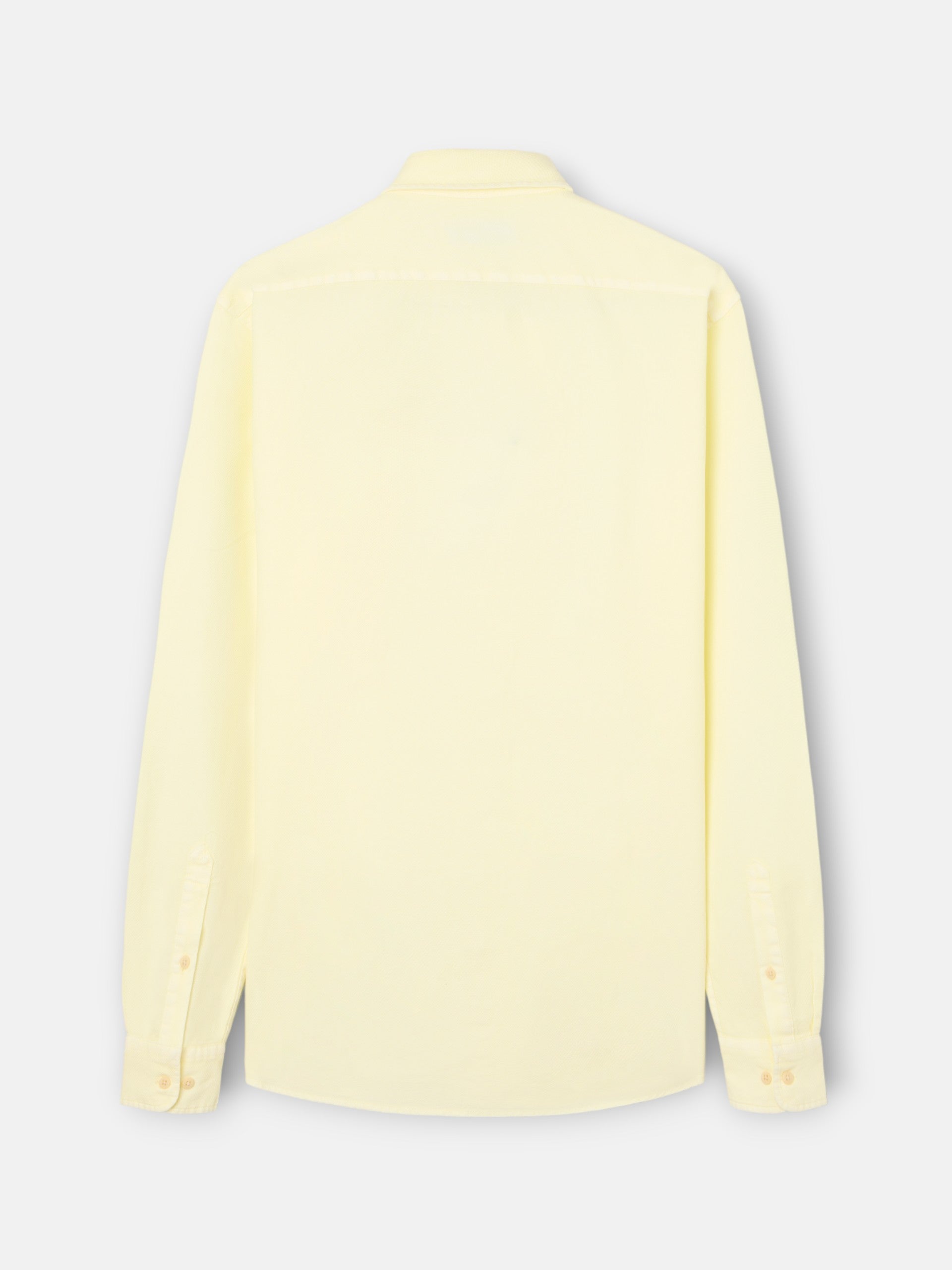 Camisa sport estructura logo amarillo