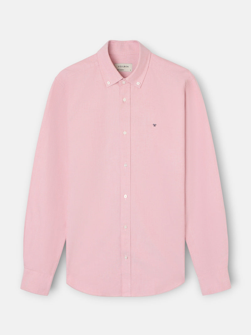 Coral Oxford sport shirt