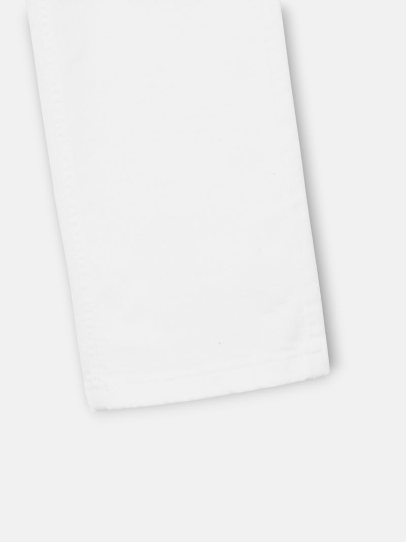 Pantalon de sport en denim cruise blanc