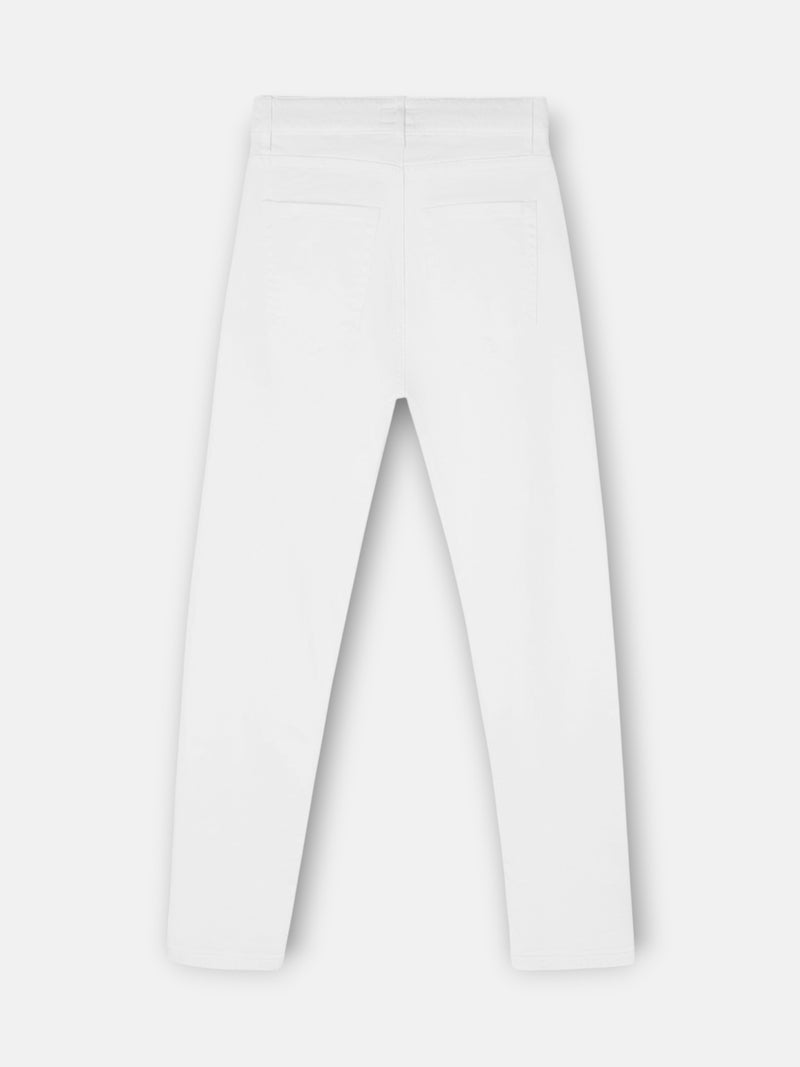 Pantalon de sport en denim cruise blanc