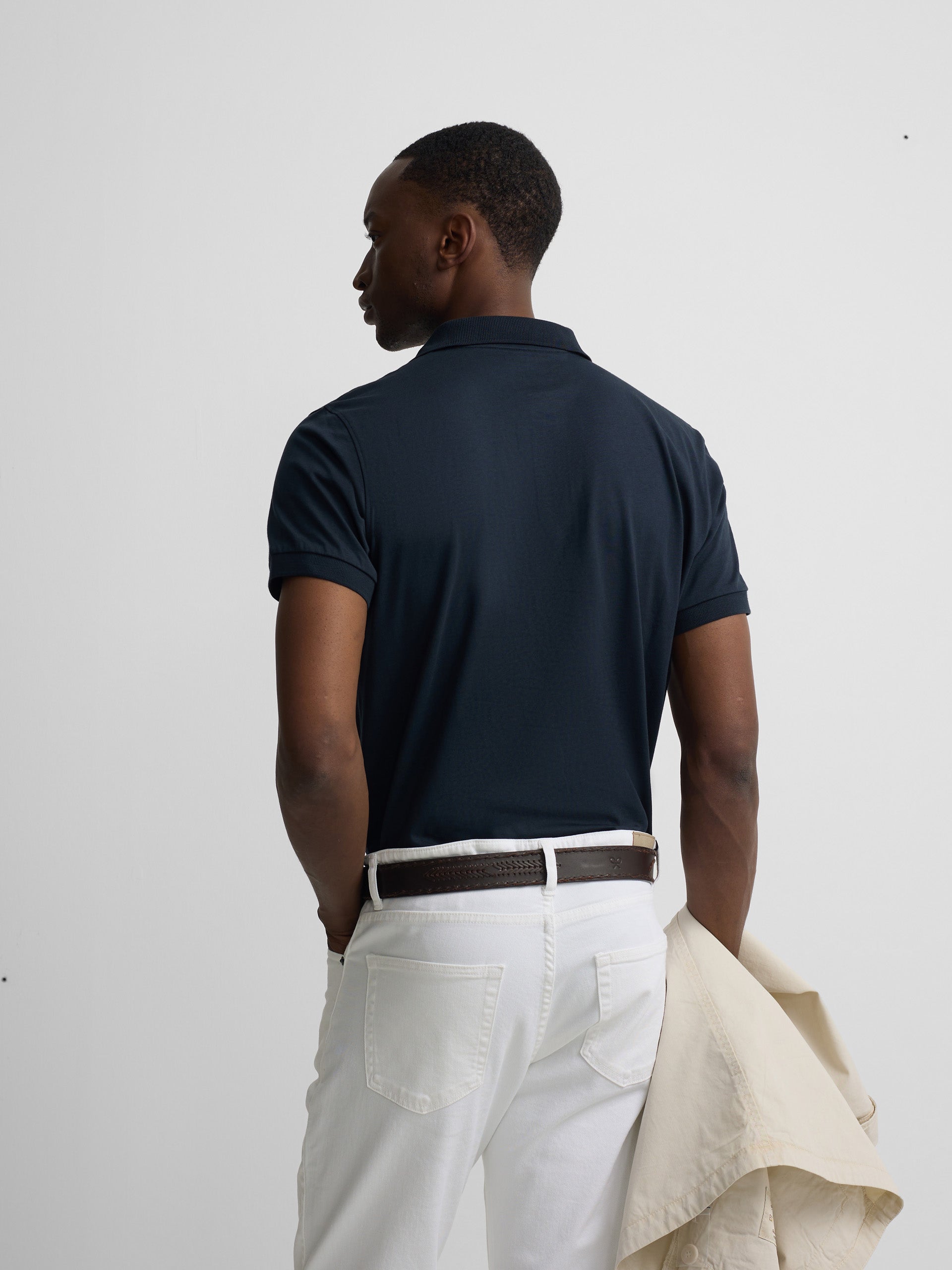 Polo sport azul marino