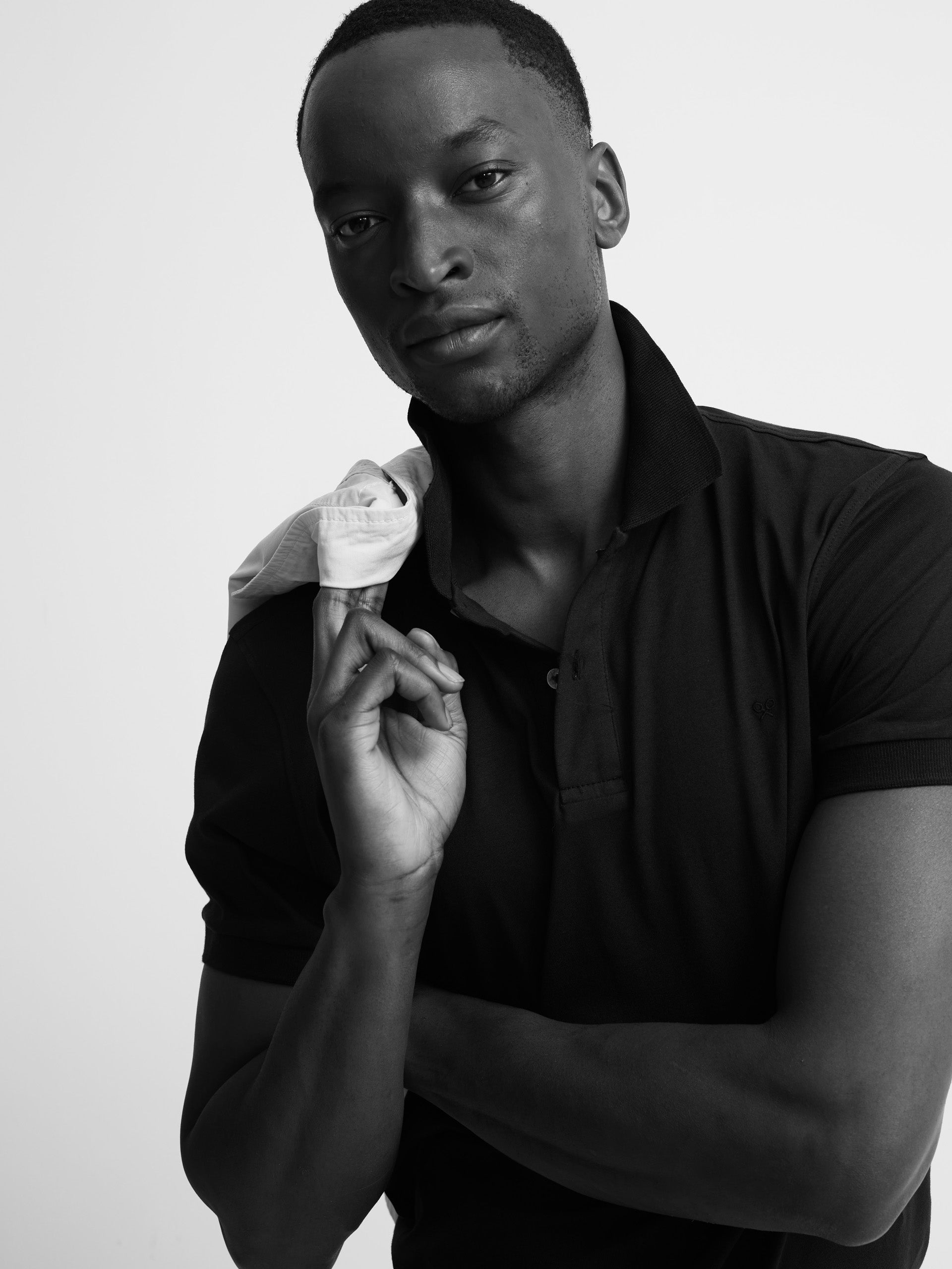 Polo sport azul marino