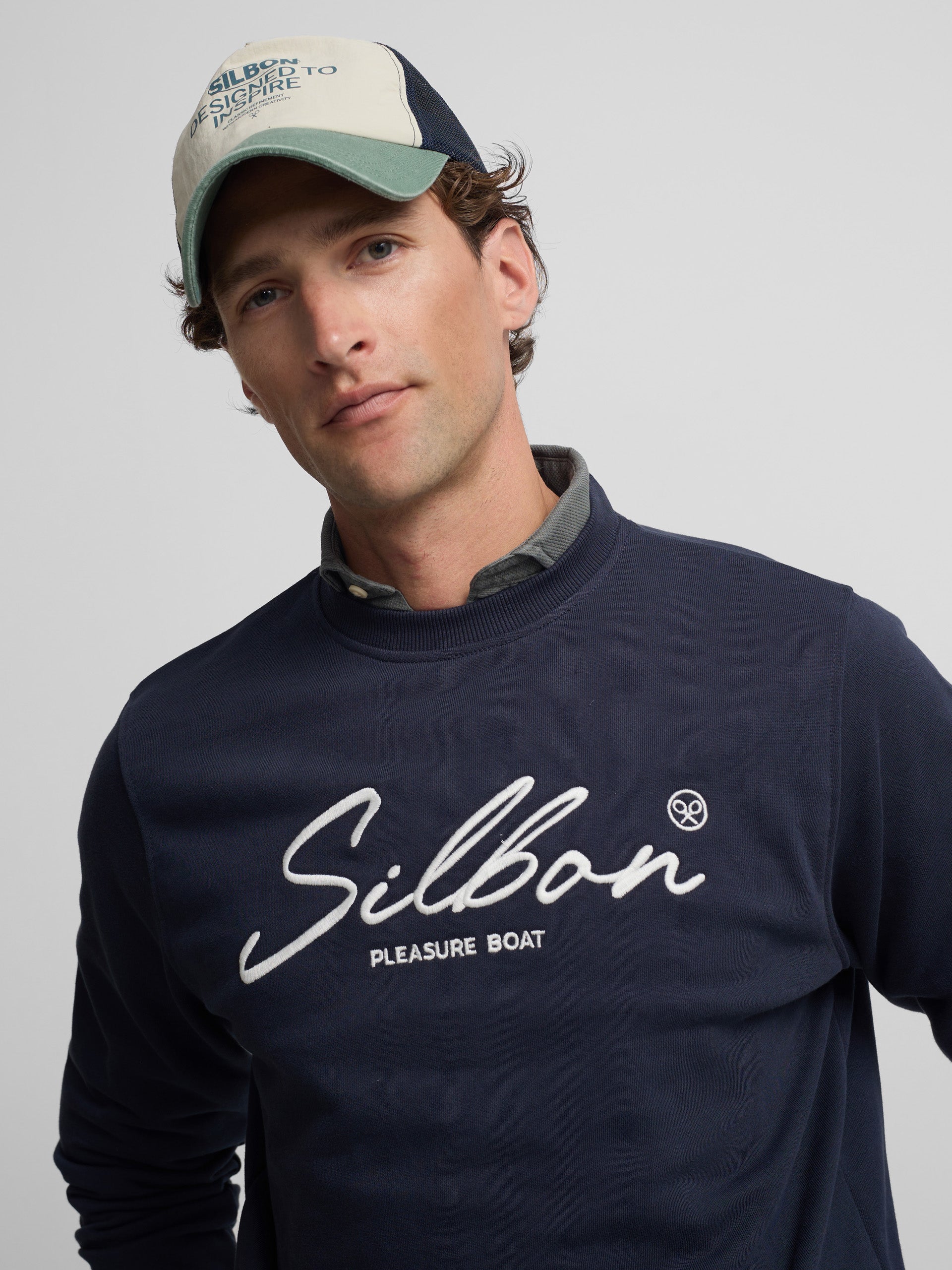 Sudadera pleasure azul marino