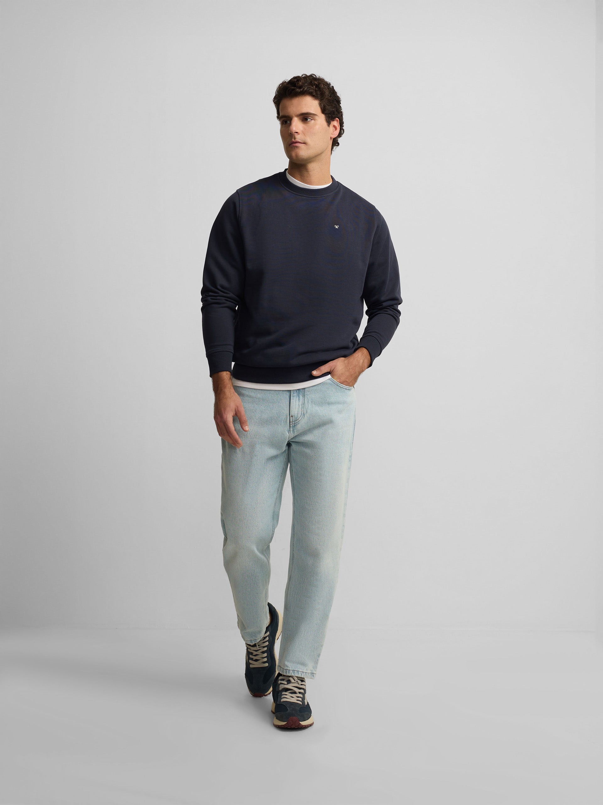 Sudadera club Saint Tropez azul marino