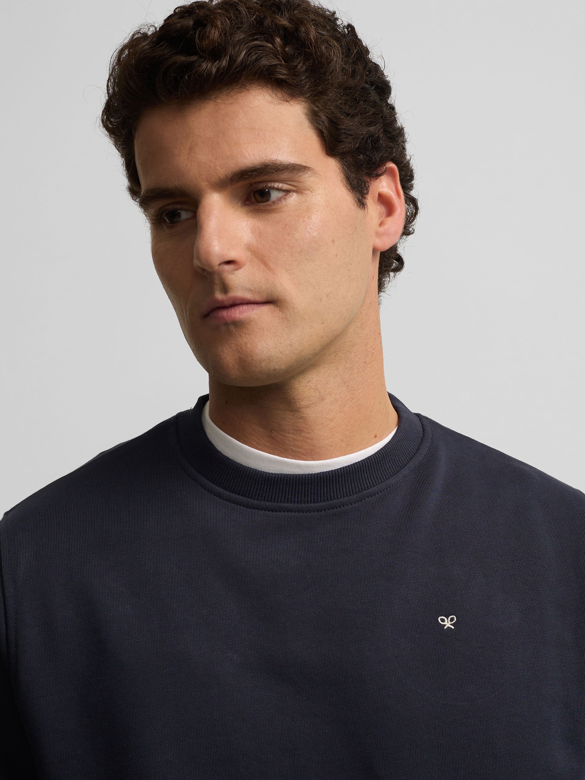 Sudadera club Saint Tropez azul marino