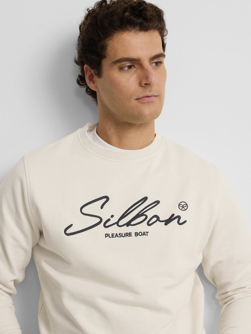 Sweatshirt pleasure creme