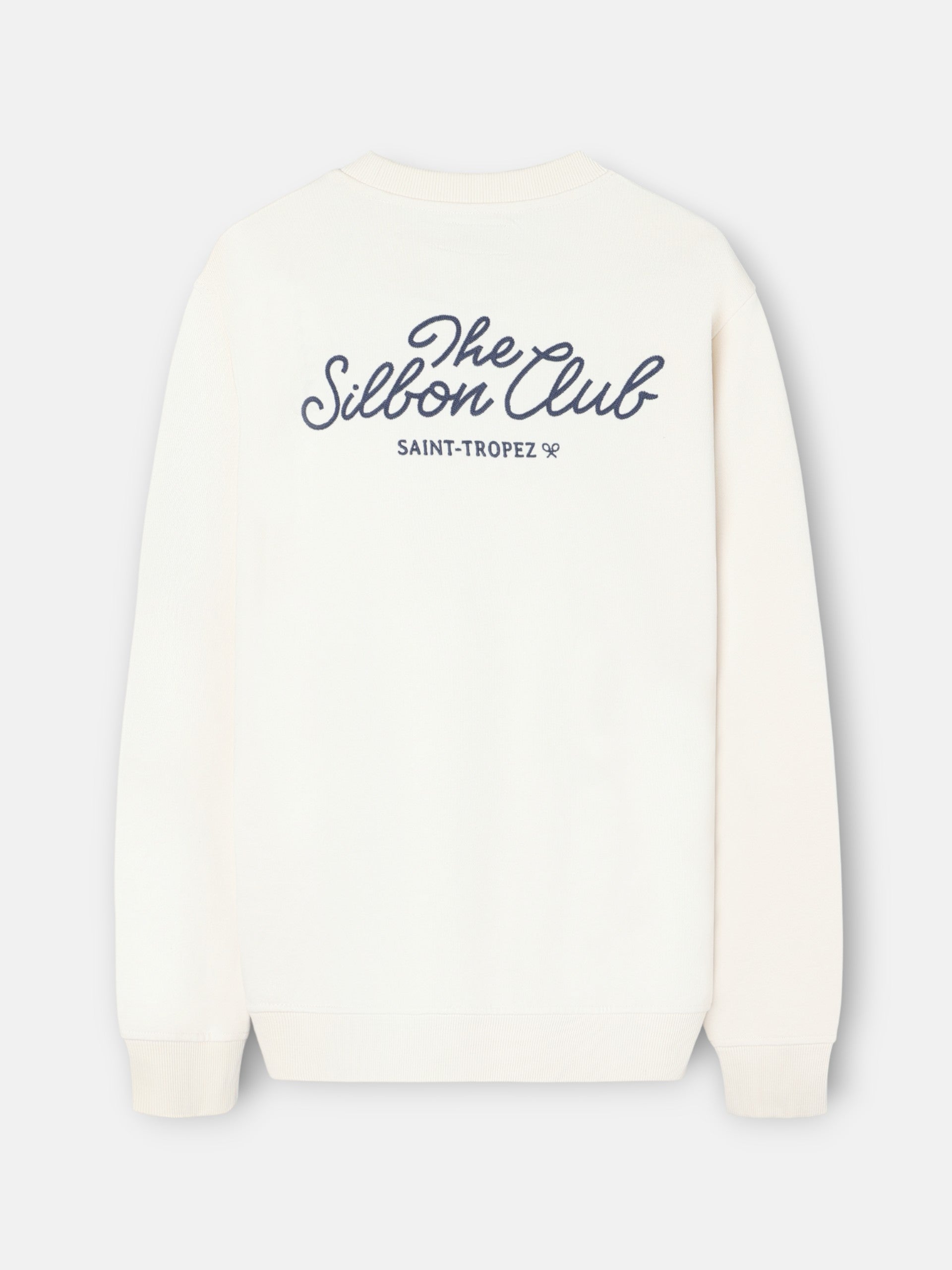 Sudadera club Saint Tropez crema