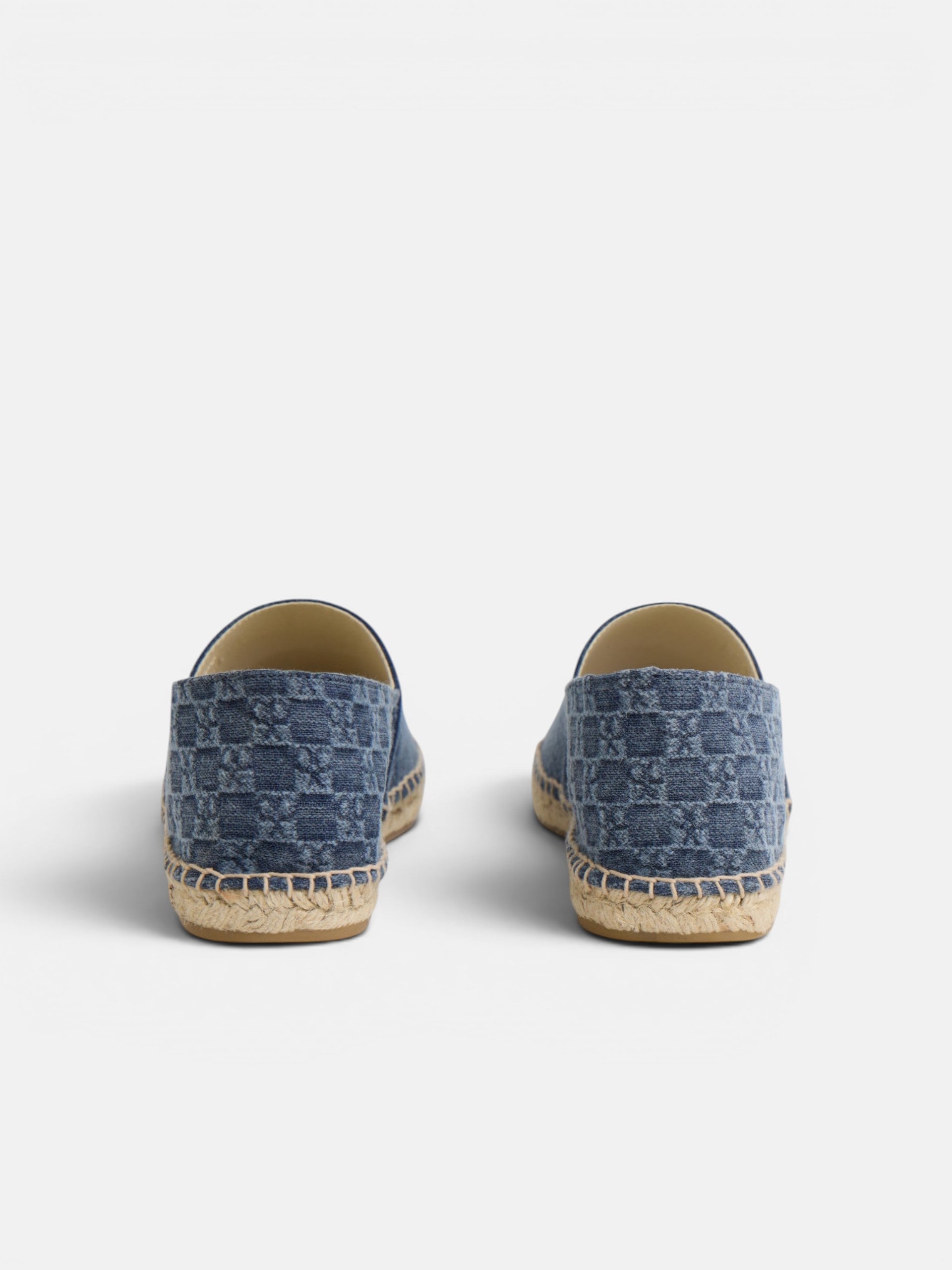 Navy blue minilogo espadrille