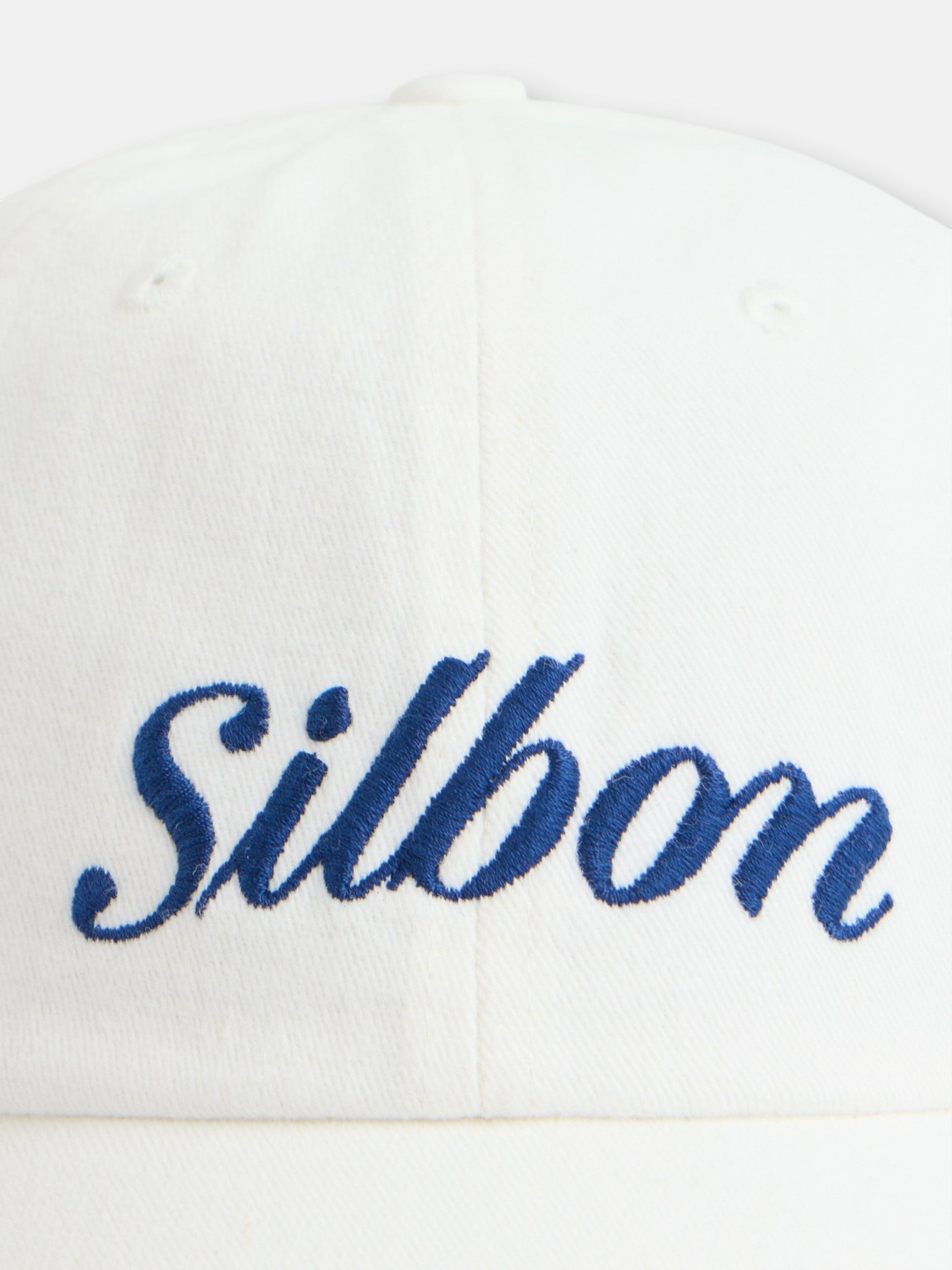 Medium stone embroidered cap