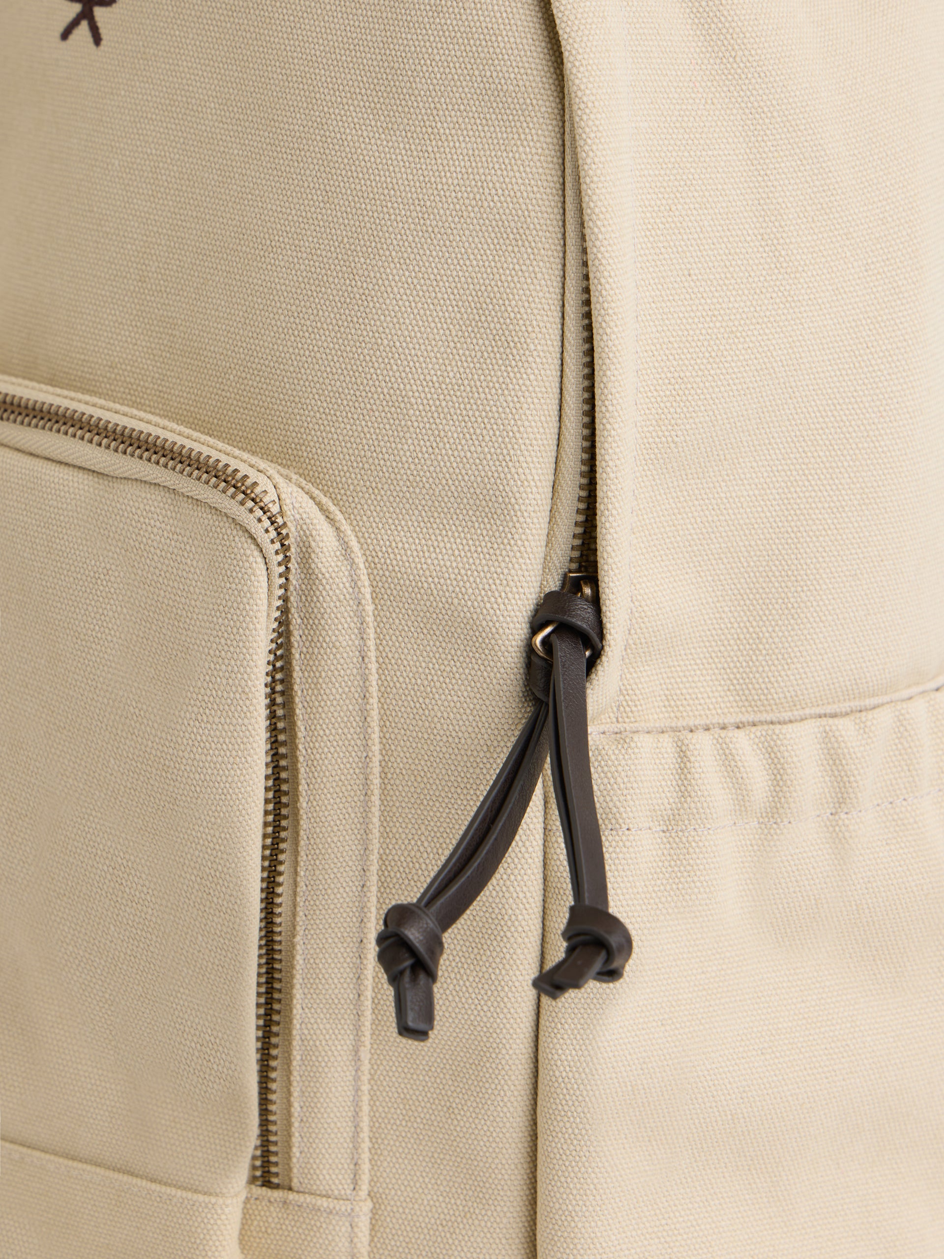 Mochila raquete bege médio