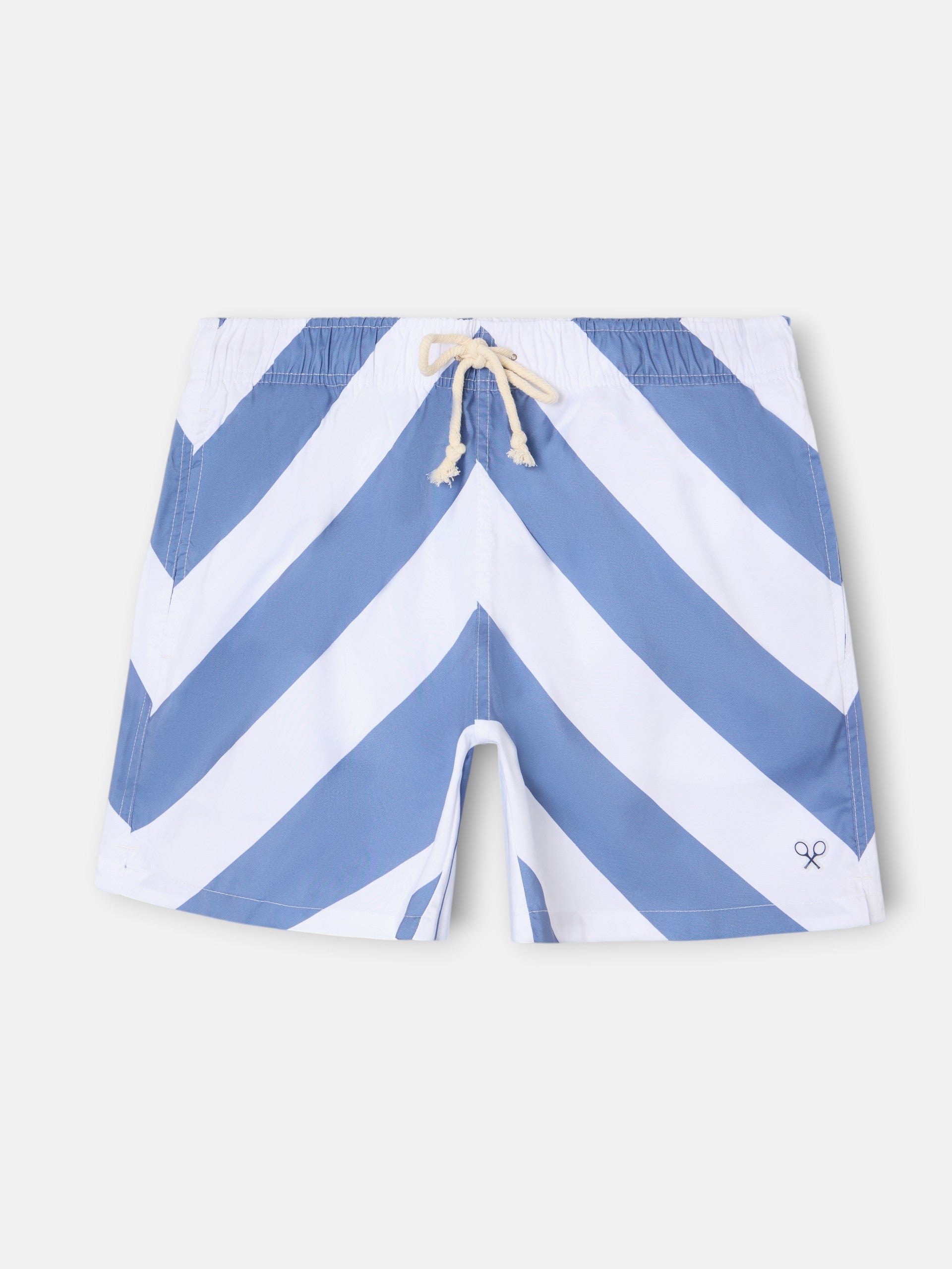 Maillot de bain à rayures bleues