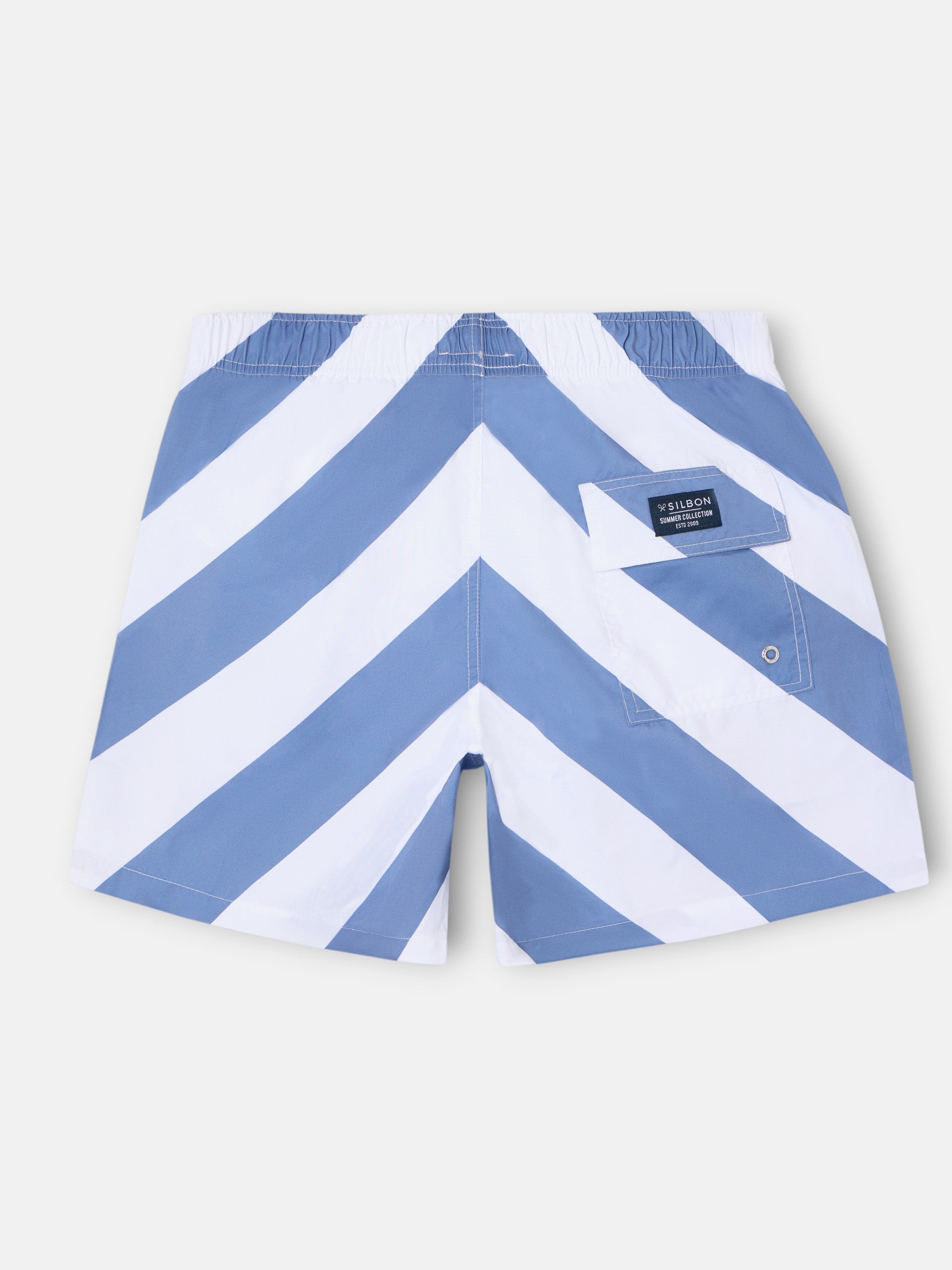 Bañador franjas azules