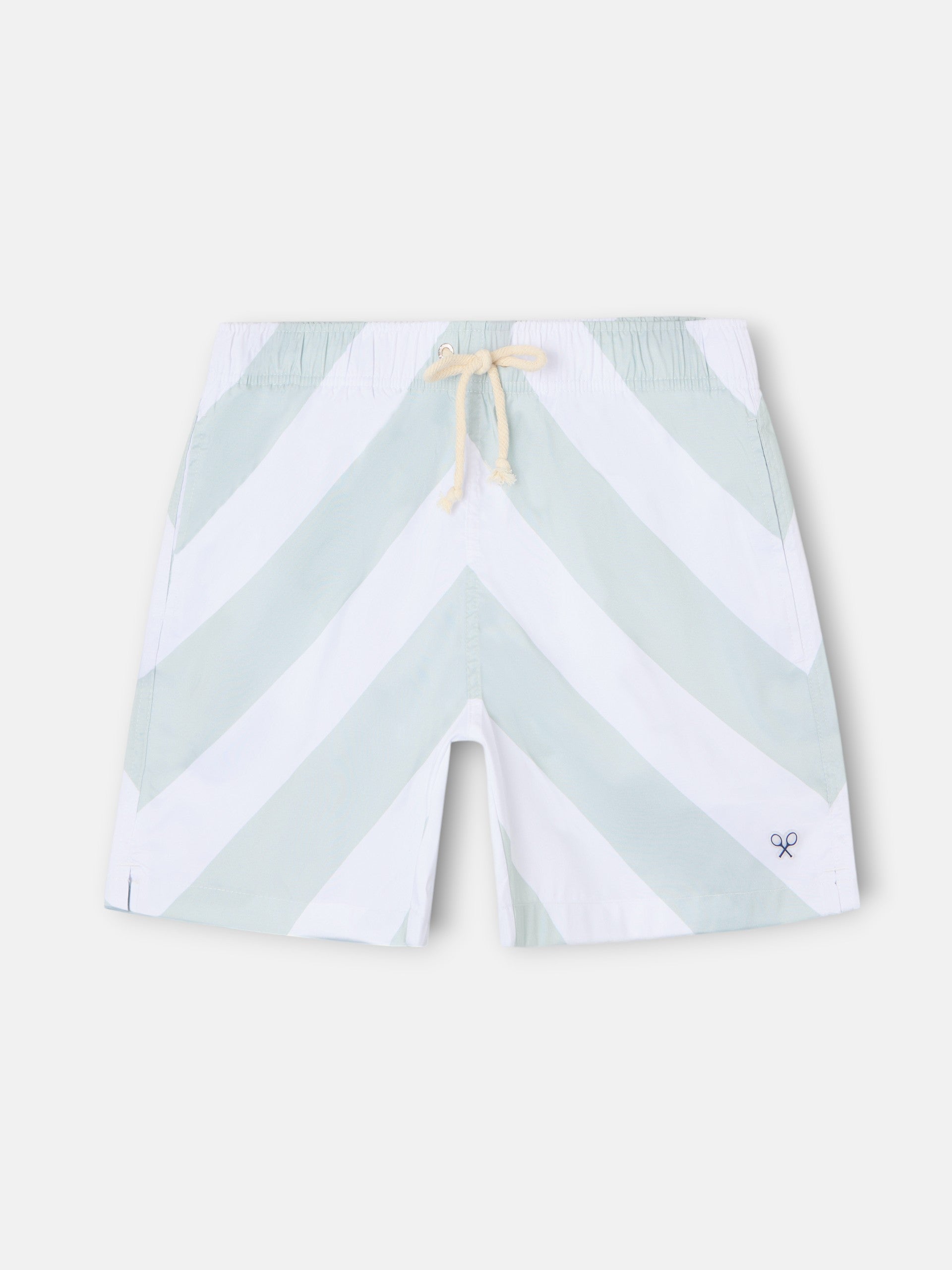 Bañador franjas verdes