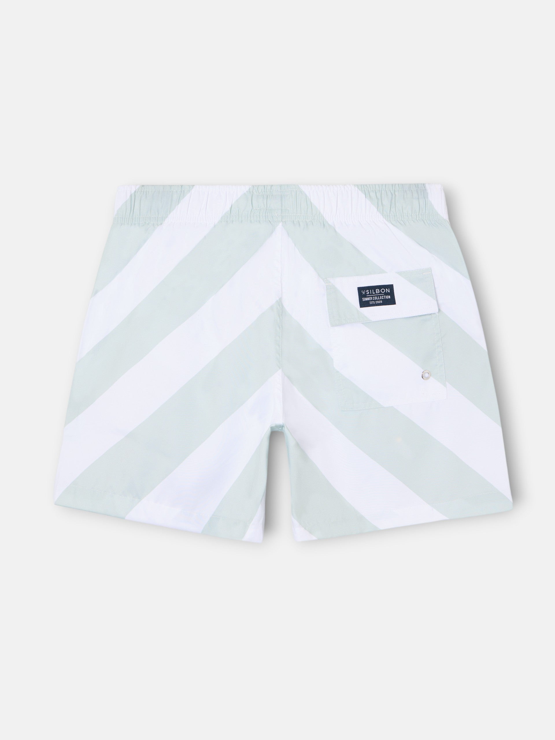 Bañador franjas verdes