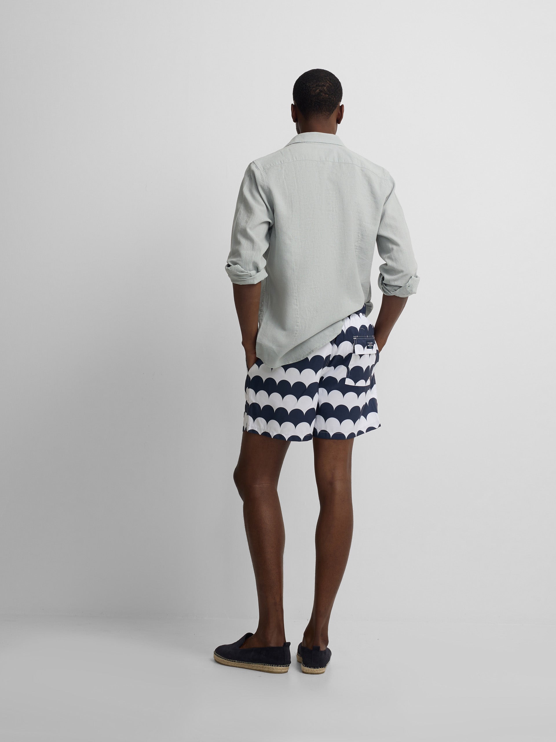 Bañador maxiolas azul marino