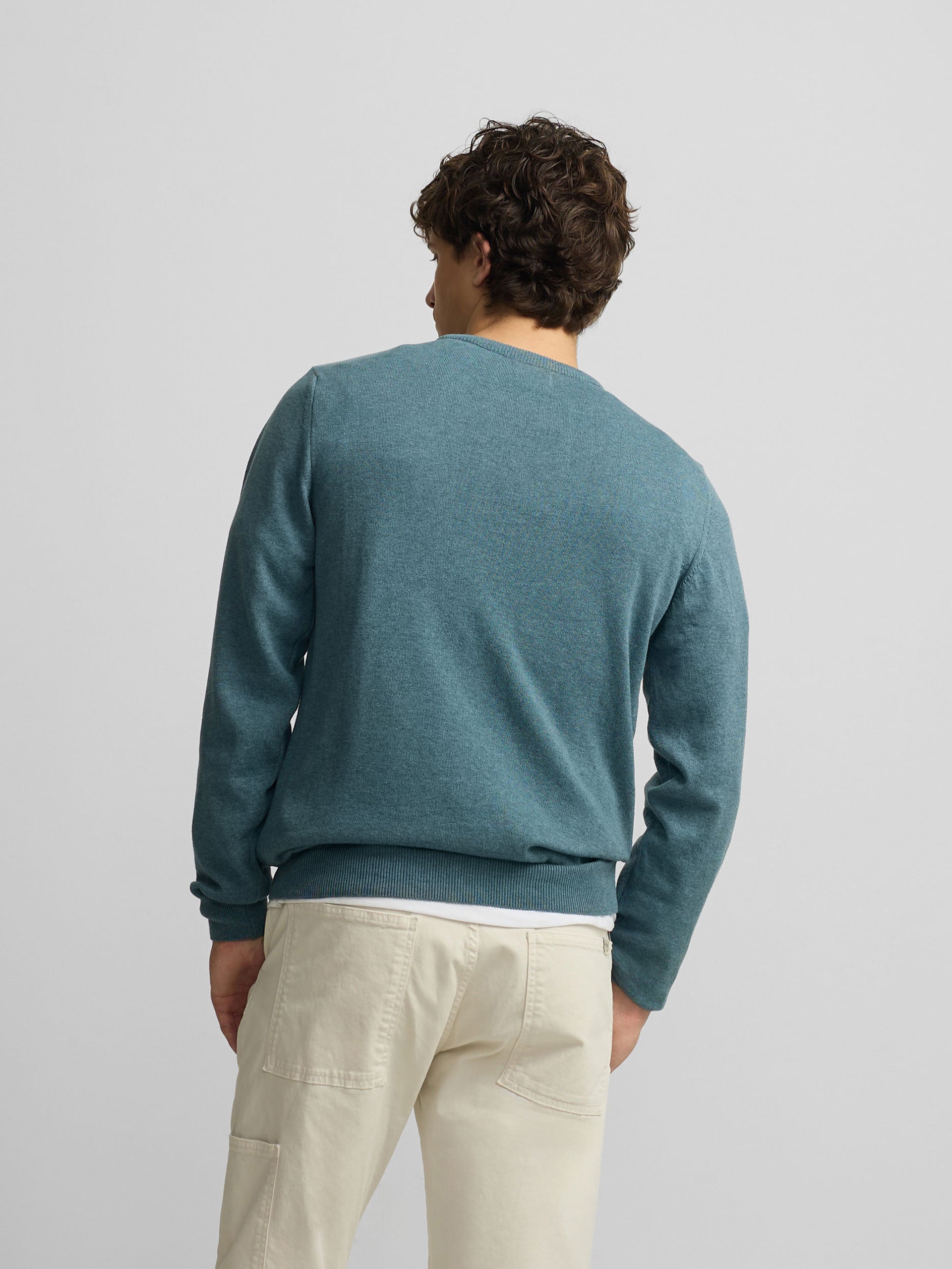 Silbon medium green sweater