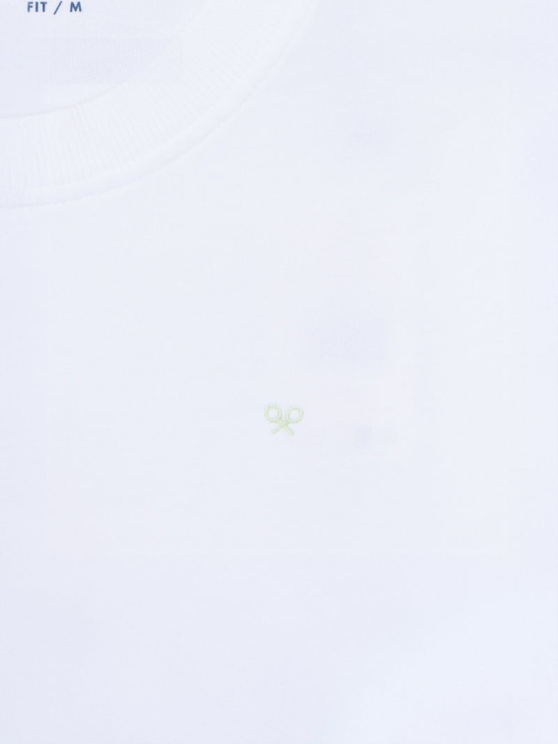 Camiseta relaxed fit surfing plans blanco