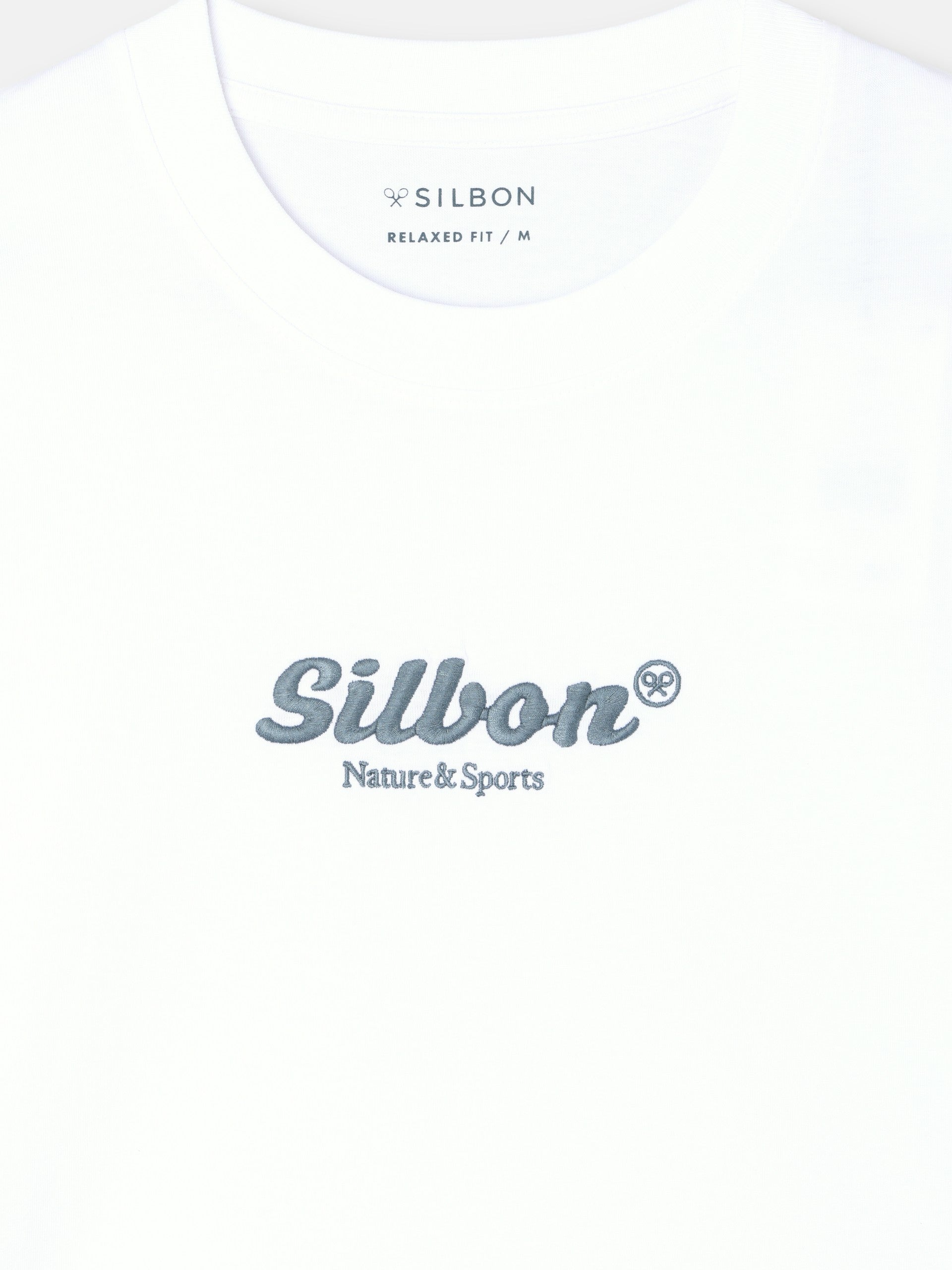 Camiseta Silbon nature blanco