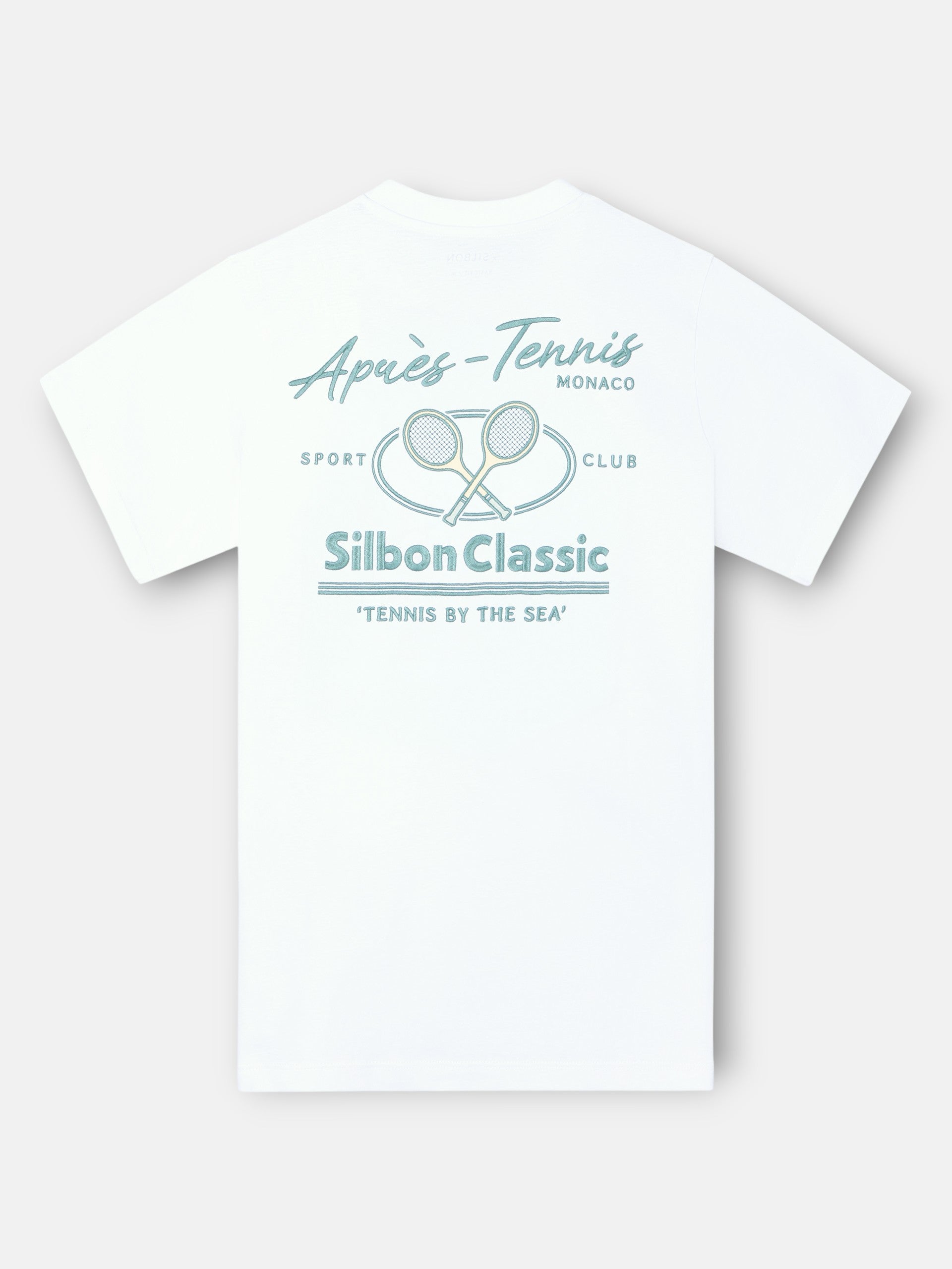 Camiseta apres tennis blanco