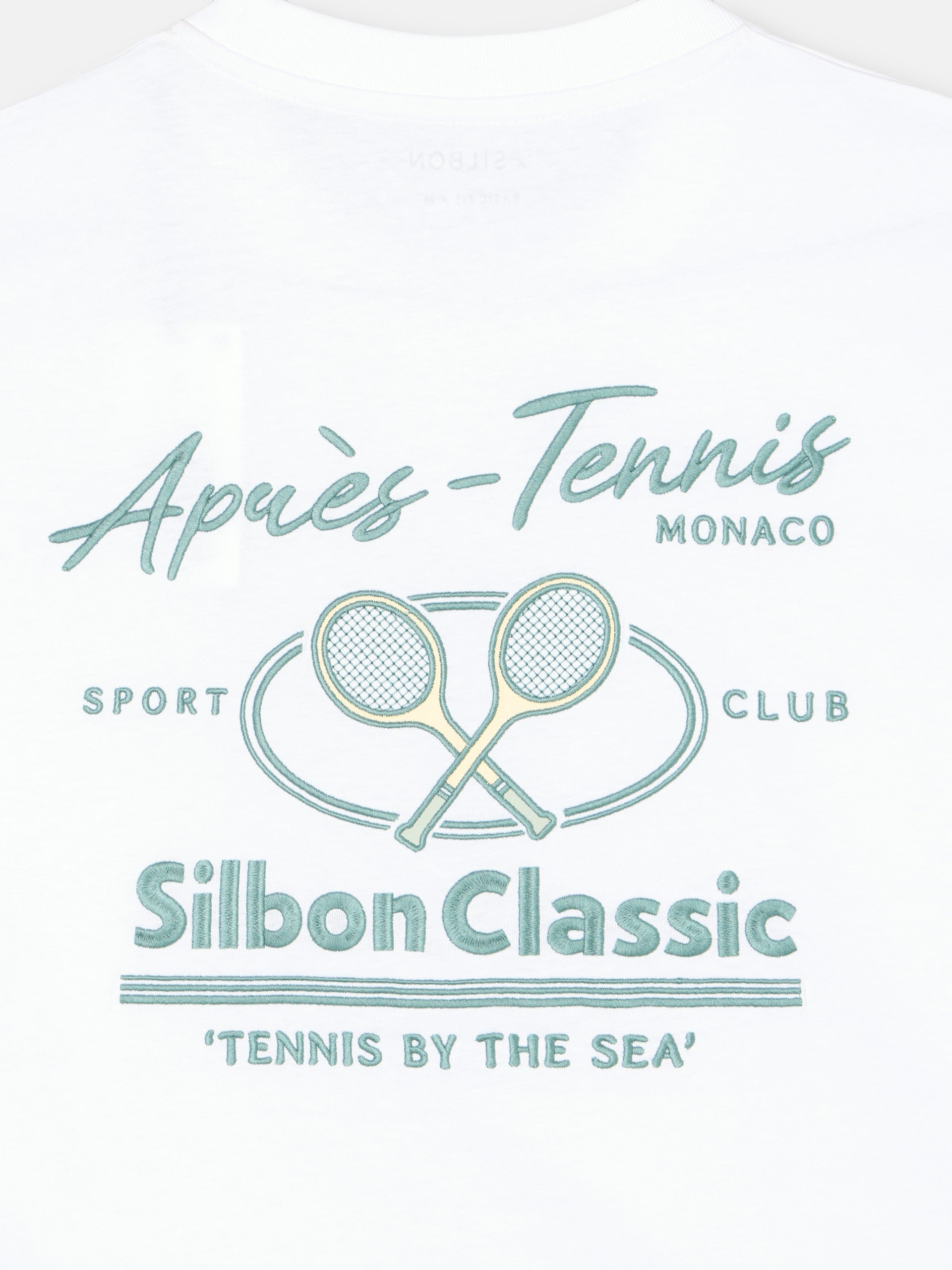 T-shirt de tennis blanc