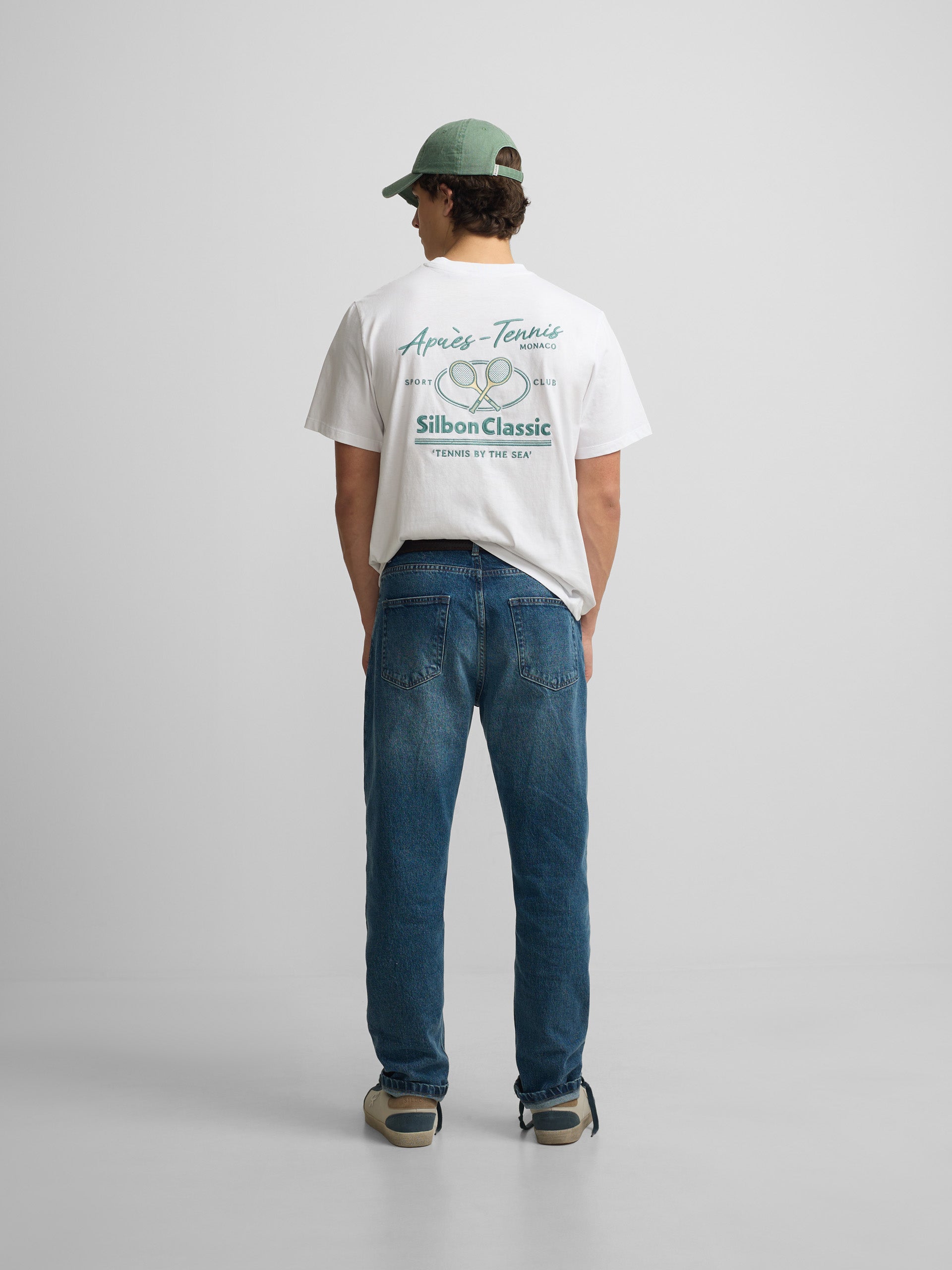 Camiseta apres tennis blanco