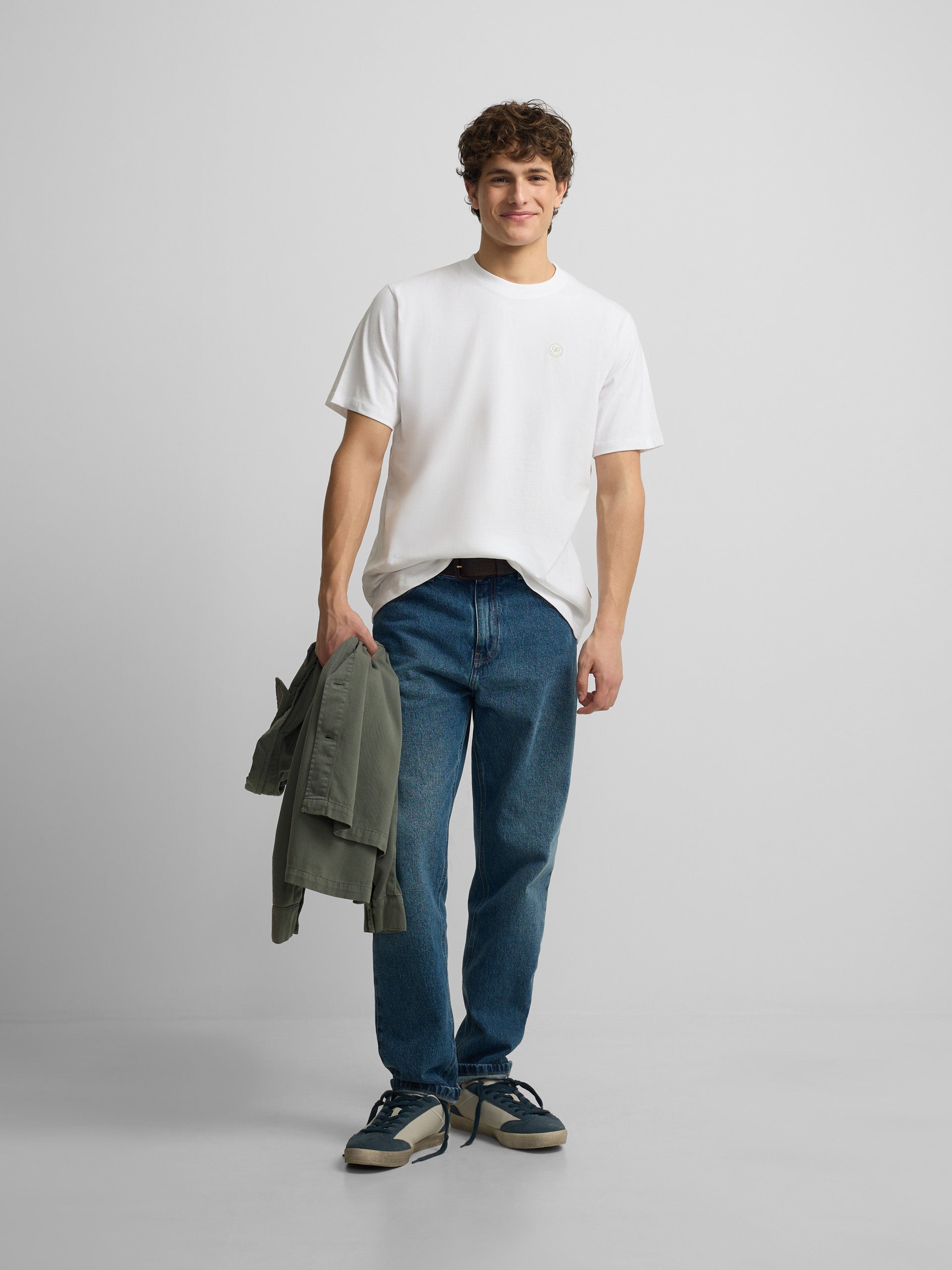 T-shirt summer games branco