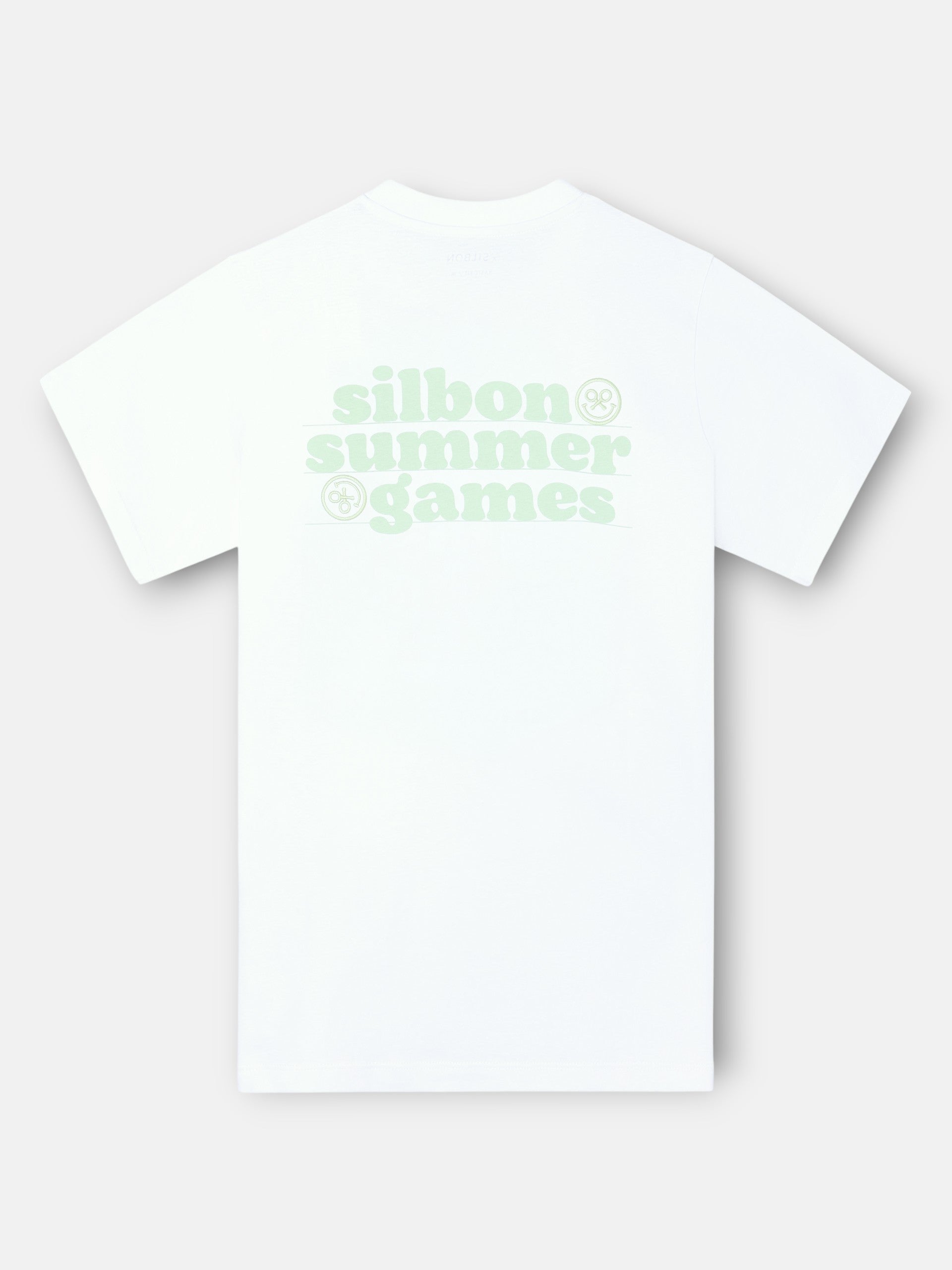 T-shirt summer games branco